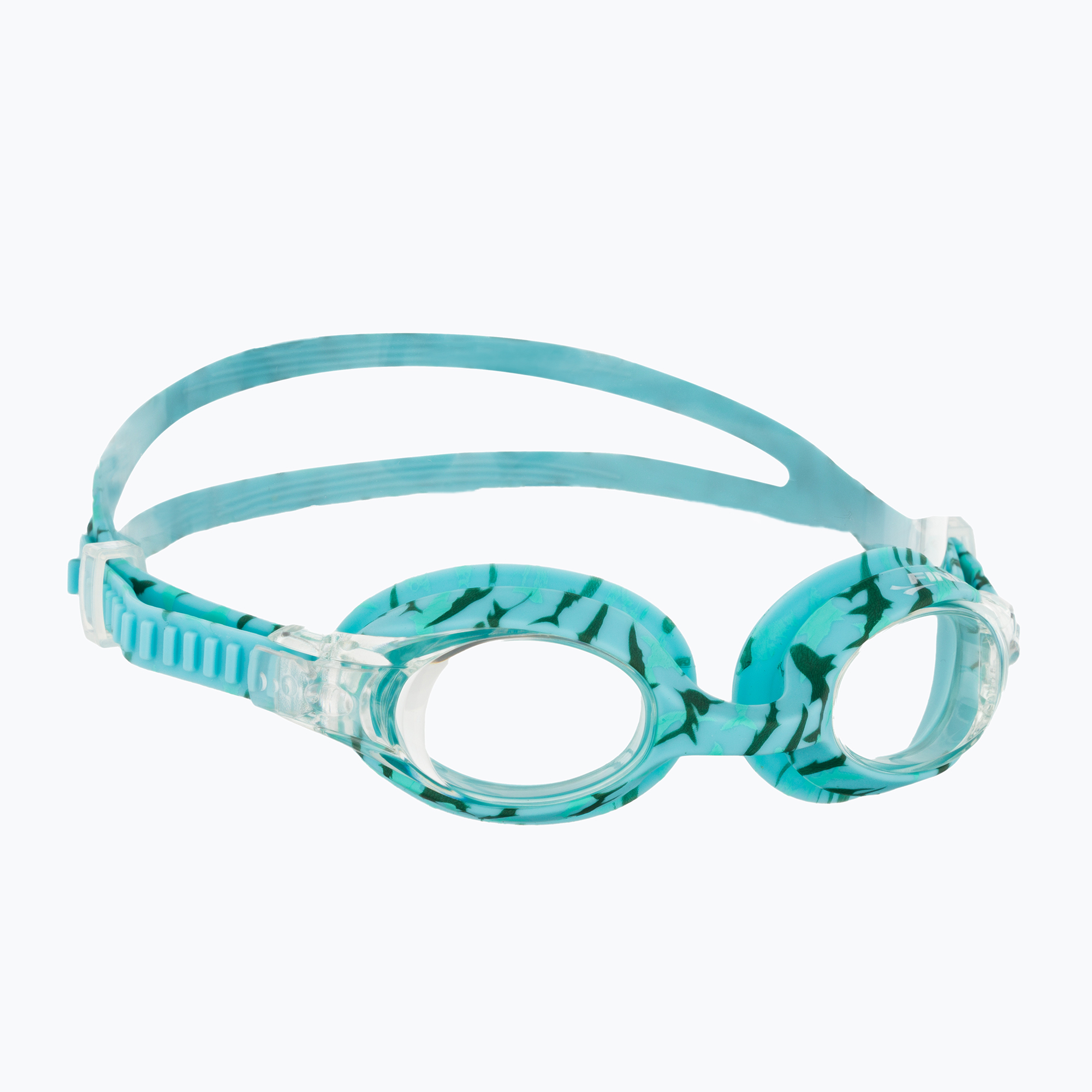FINIS Adventure blue shark swimming goggles