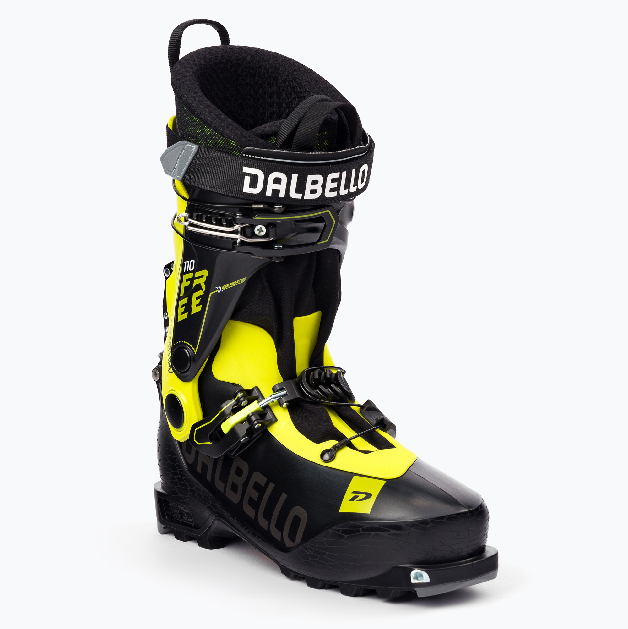 Sícipő Dalbello Quantum FREE 110 fekete/sárga D2108007.00 (Quantum FREE 110  D2108007.00)