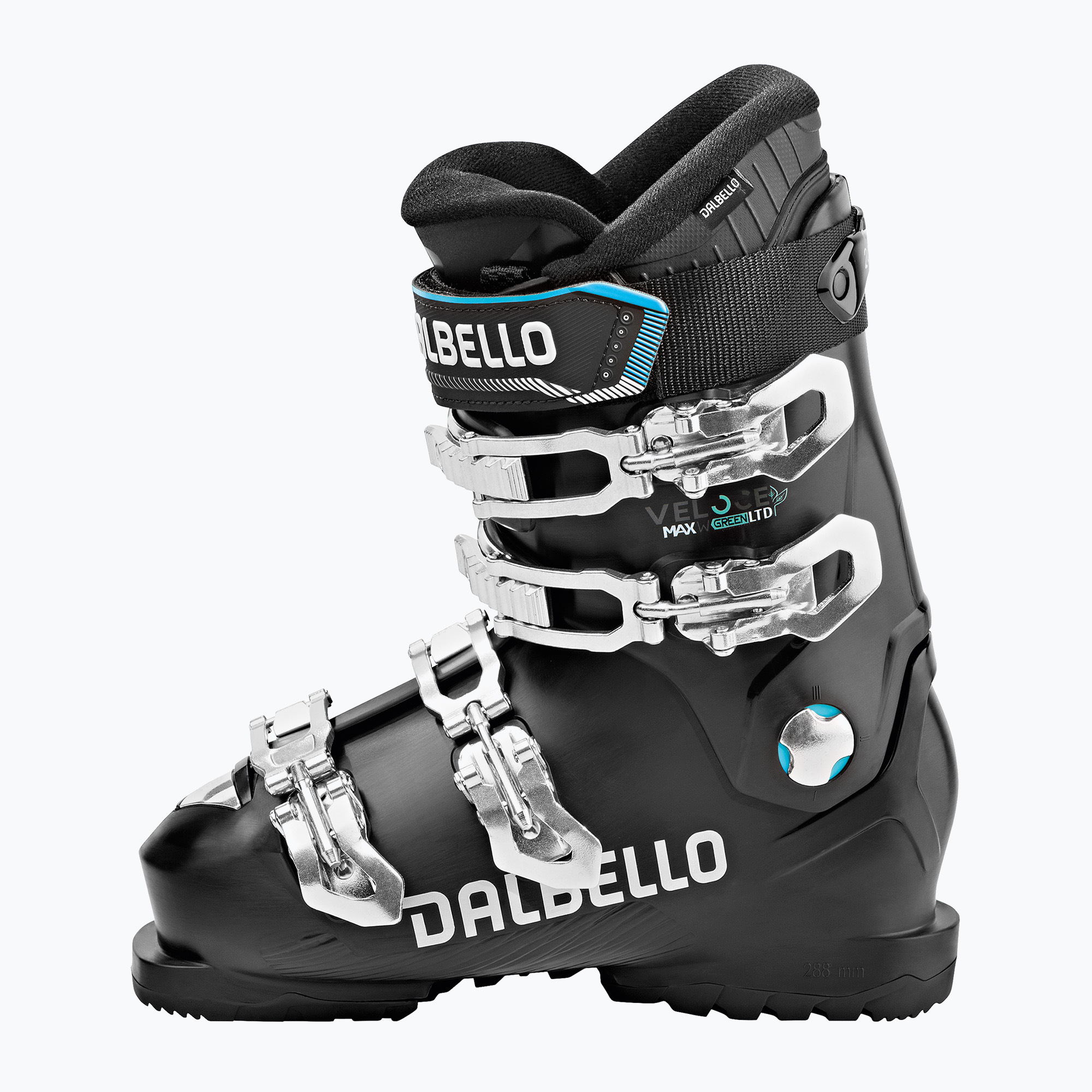 Scarponi da sci da donna Dalbello Green Veloce Max W LTD nero (23.5 cm) (Green Veloce Max W LTD D2311006.00)