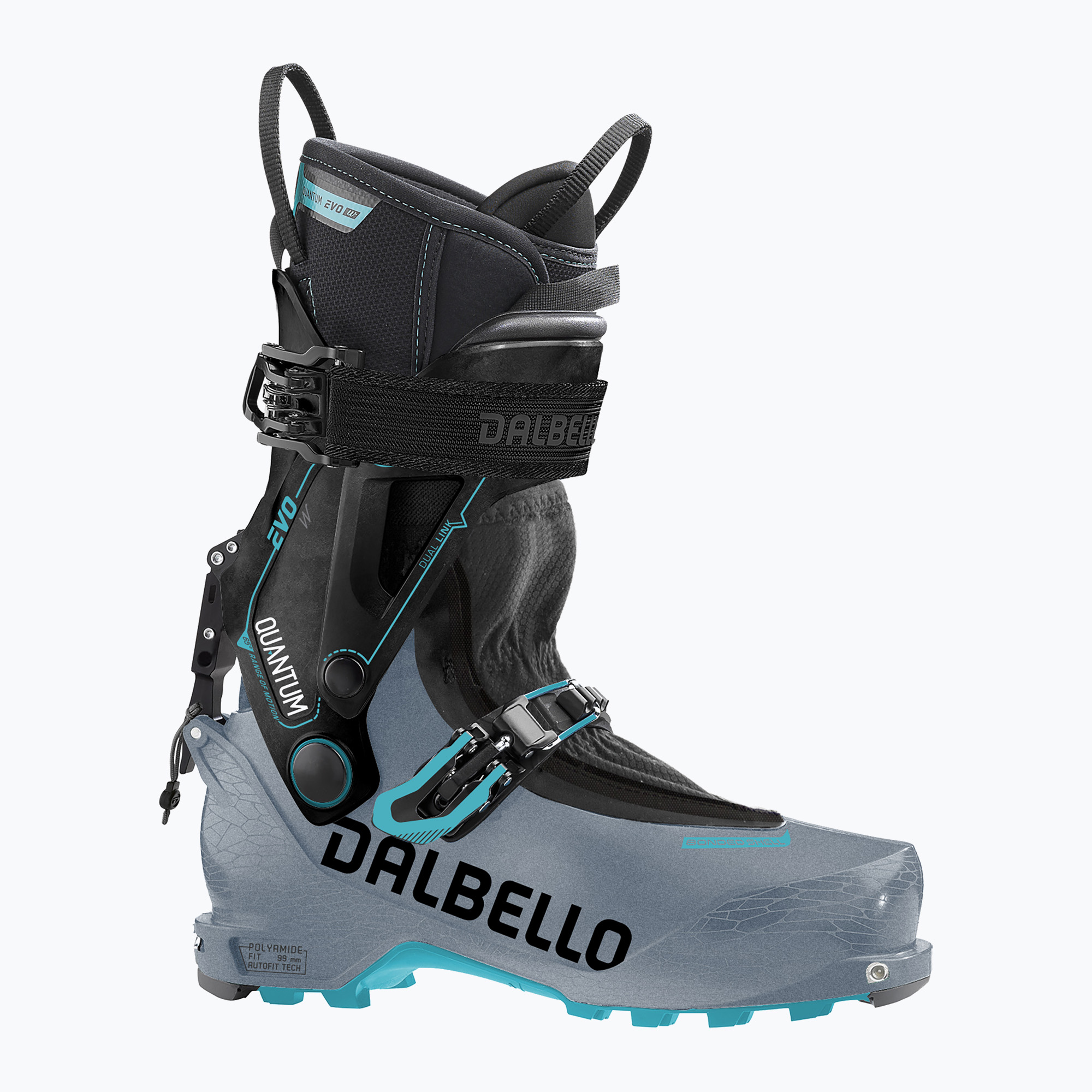 Scarpone da sci da donna Dalbello Quantum Evo W cloud/nero