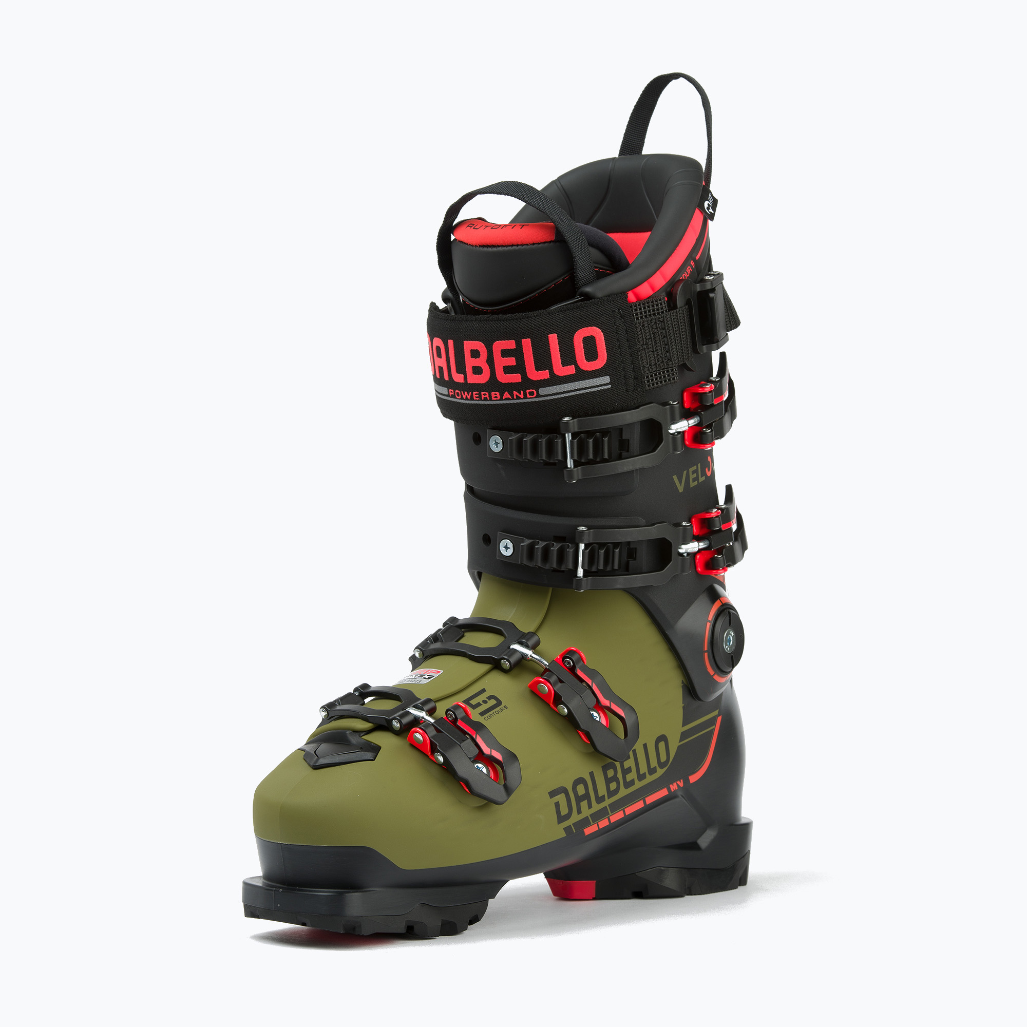 Scarponi da sci da uomo Dalbello Veloce 120 MV nero/oliva