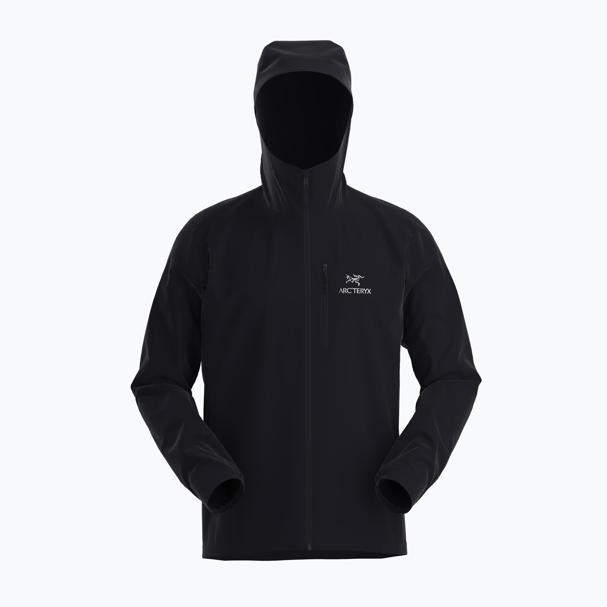 Kurtka przeciwwiatrowa męska Arc'teryx Squamish Hoody black 