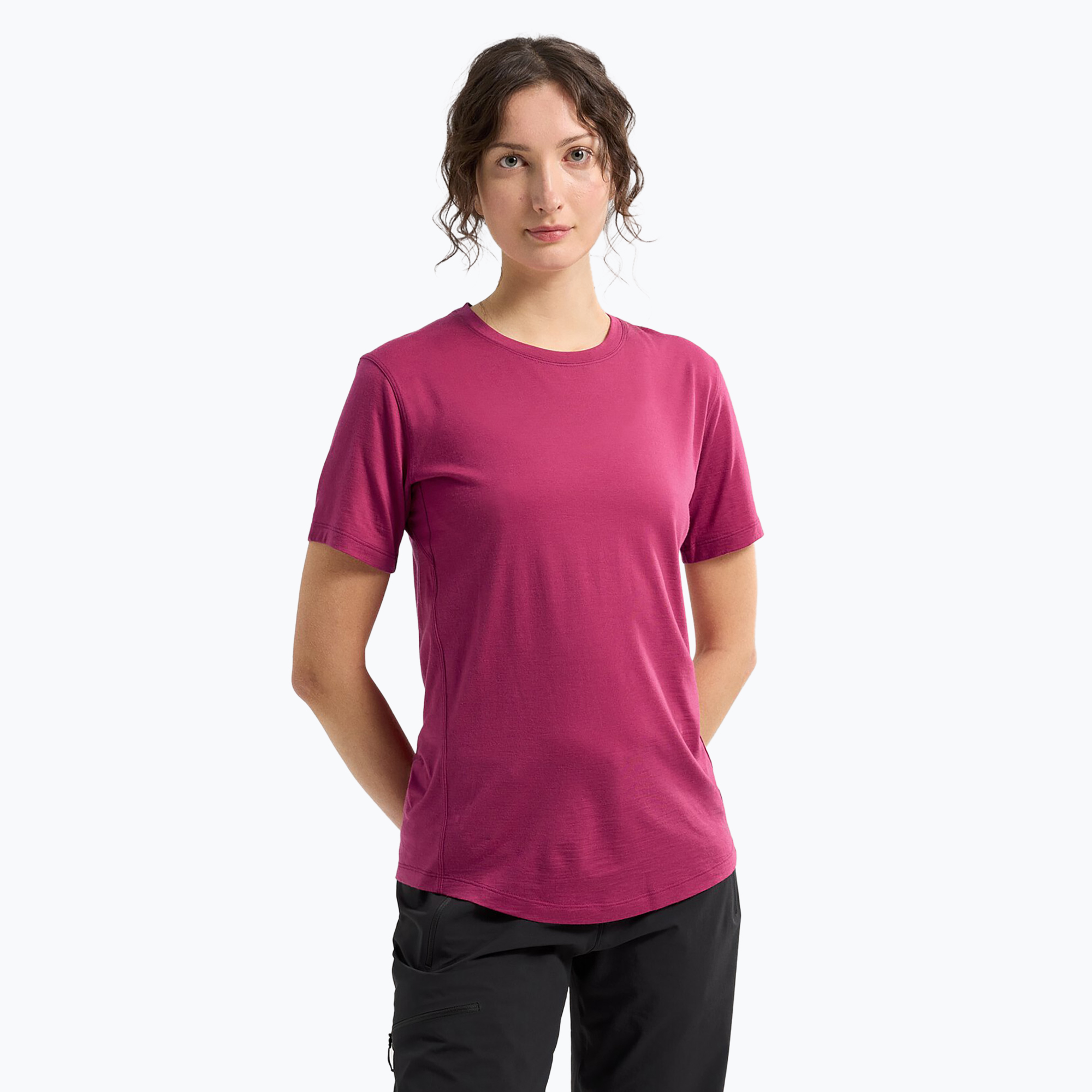 Koszulka damska Arc'teryx Lana Crew amaranthus 