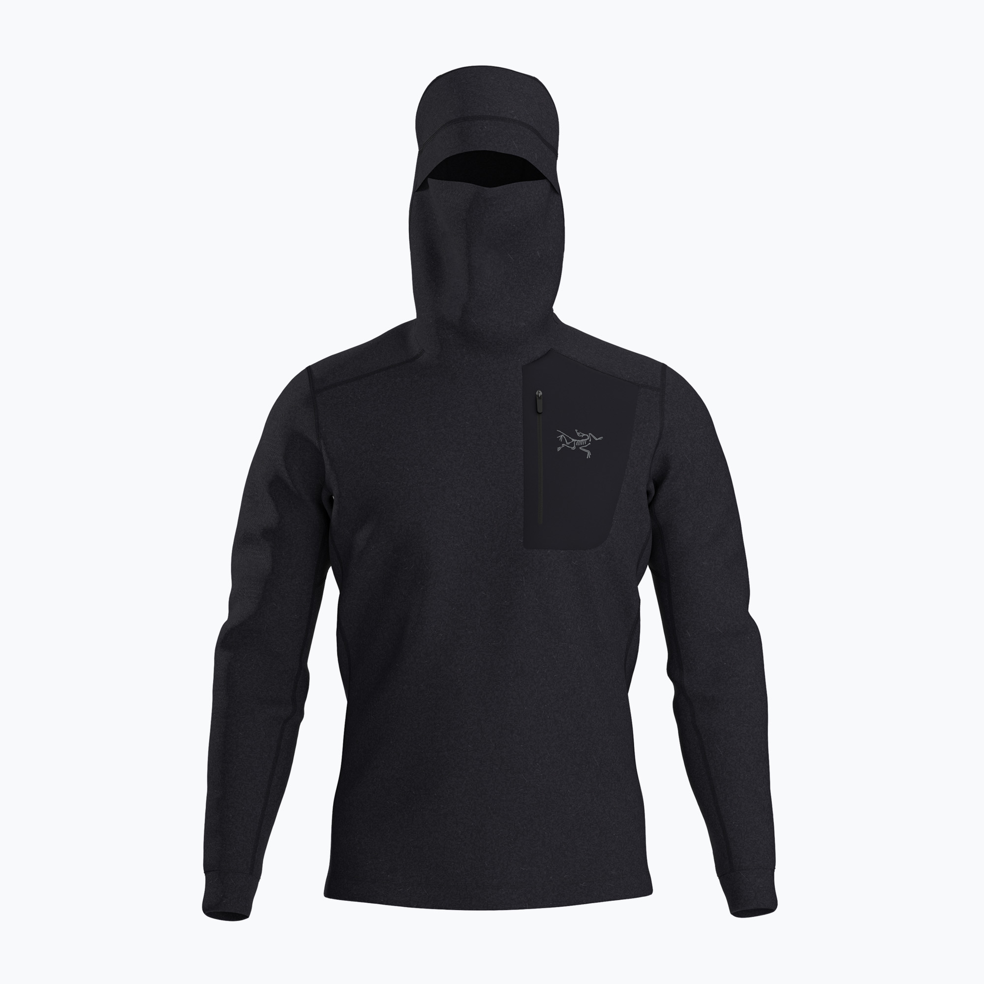 Pánská trekingová mikina Arcteryx Rho LT Hoody black