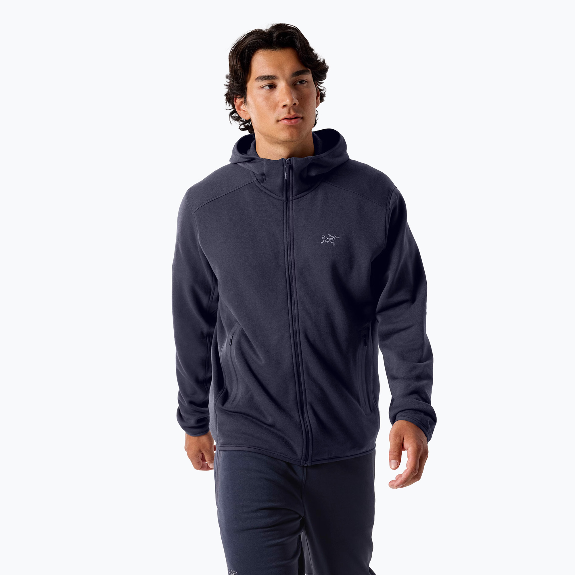 Bluza trekkingowa męska Arc'Teryx Kyanite Hoody black sapphire 