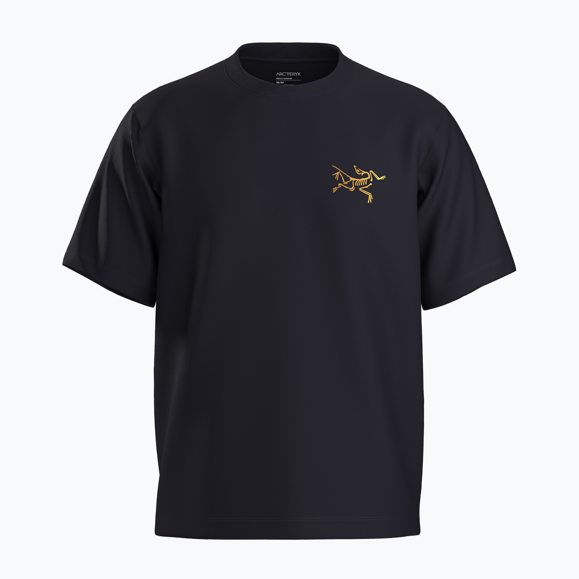 Мъжка тениска Arcteryx Kragg Cotton Logo 24k black