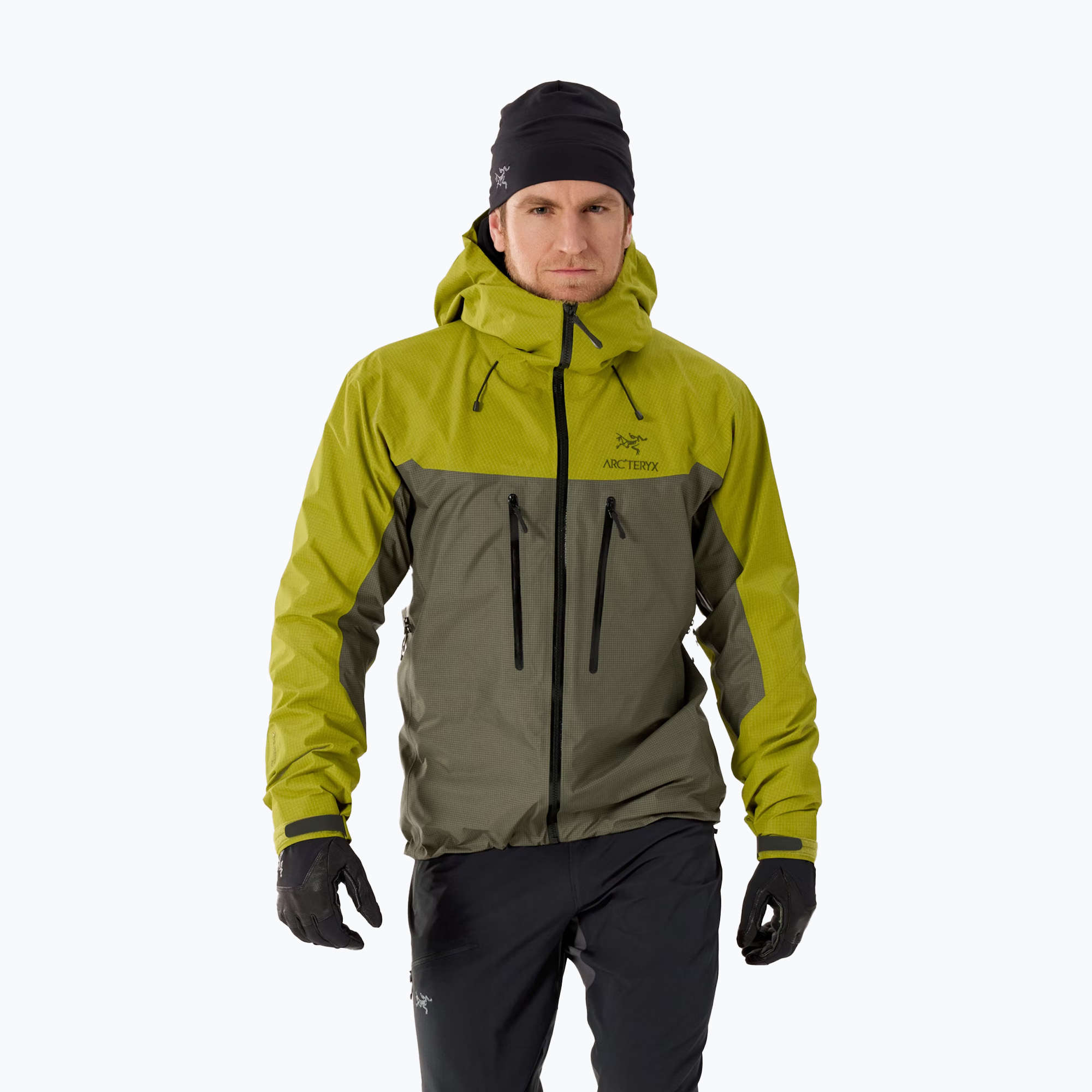 Kurtka przeciwdeszczowa męska Arc'teryx Alpha olive moss/tatsu 