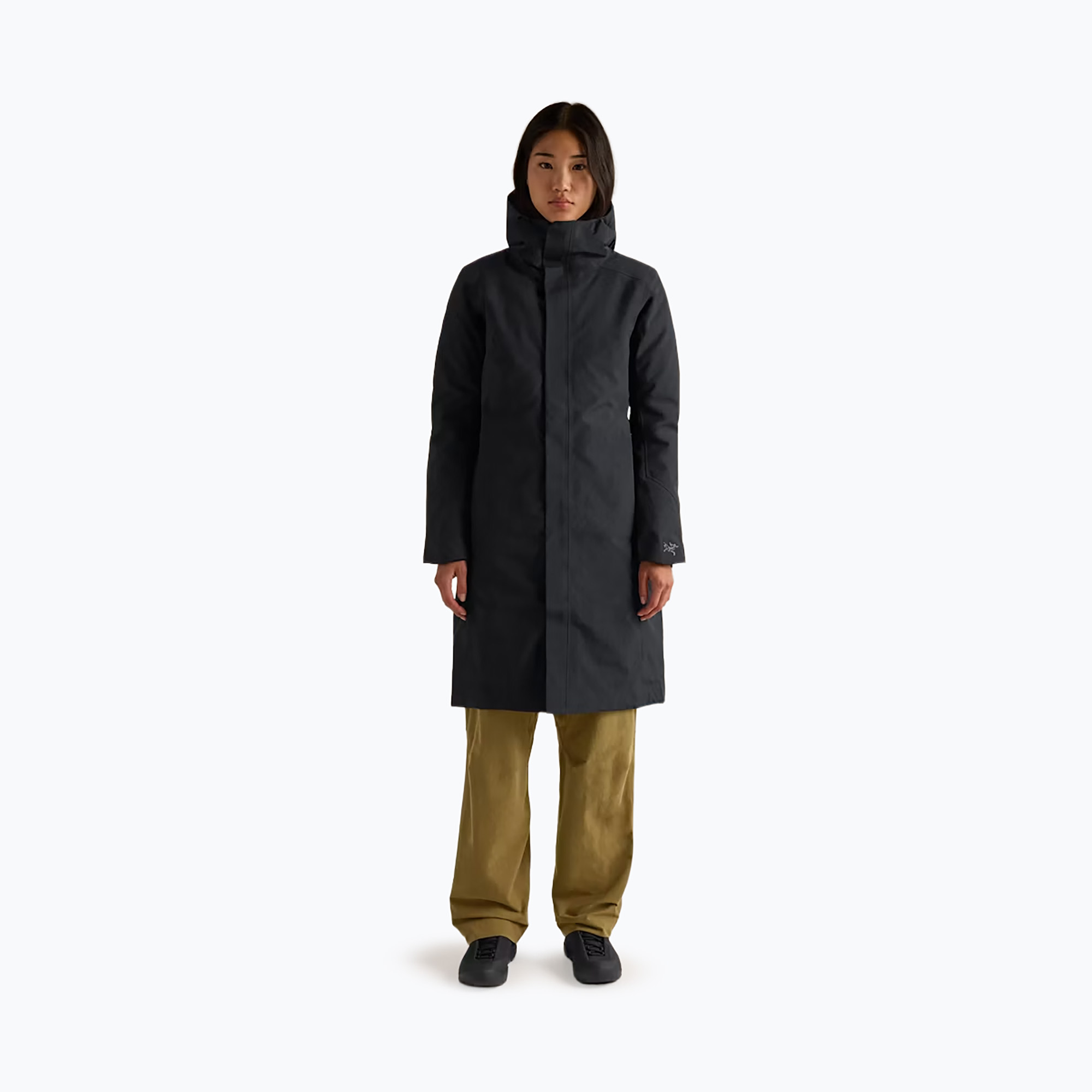 Palton cu puf pentru femei Arcteryx Patera Parka black