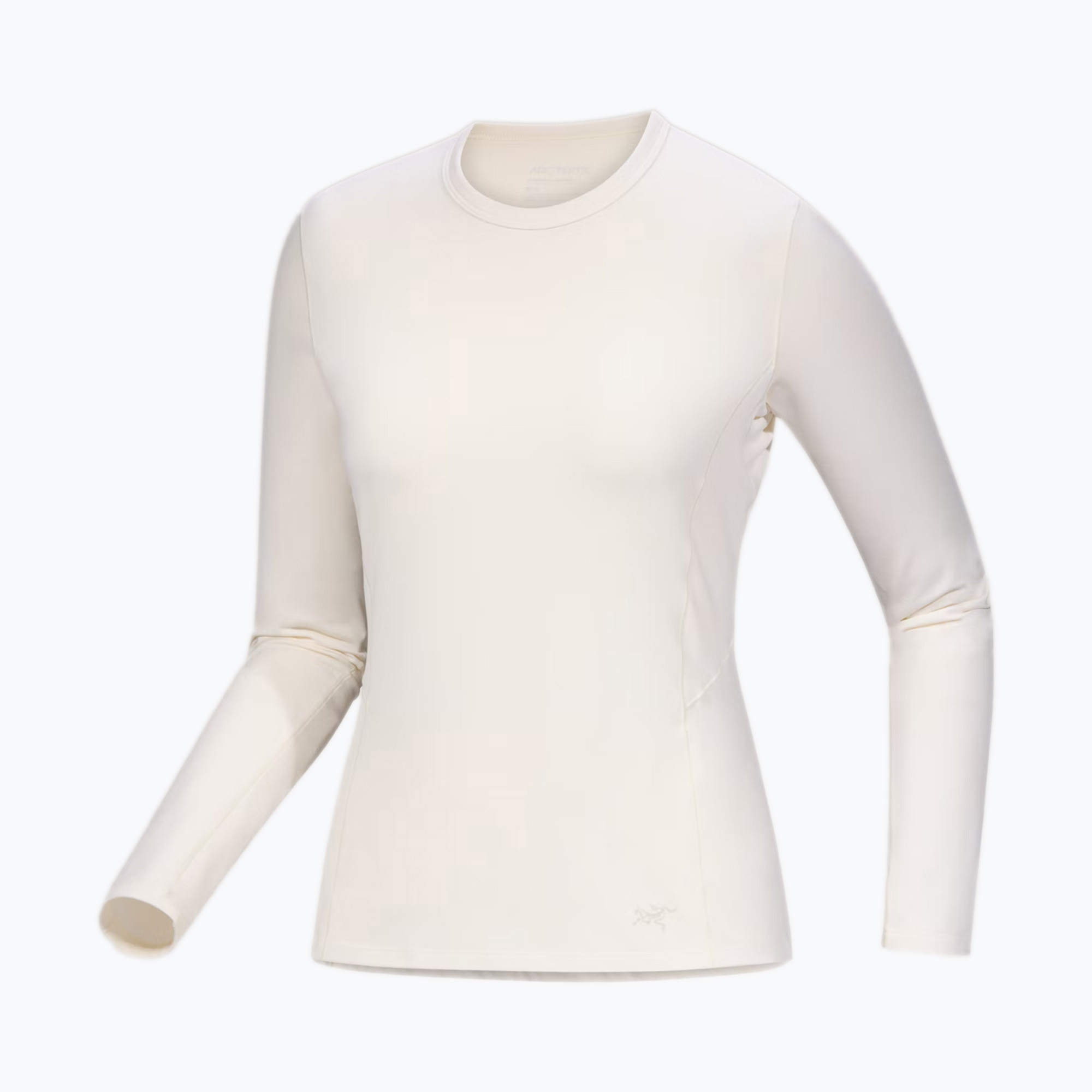 Longsleeve trekkingowy damski Arc'teryx Rho Crew arctic silk 