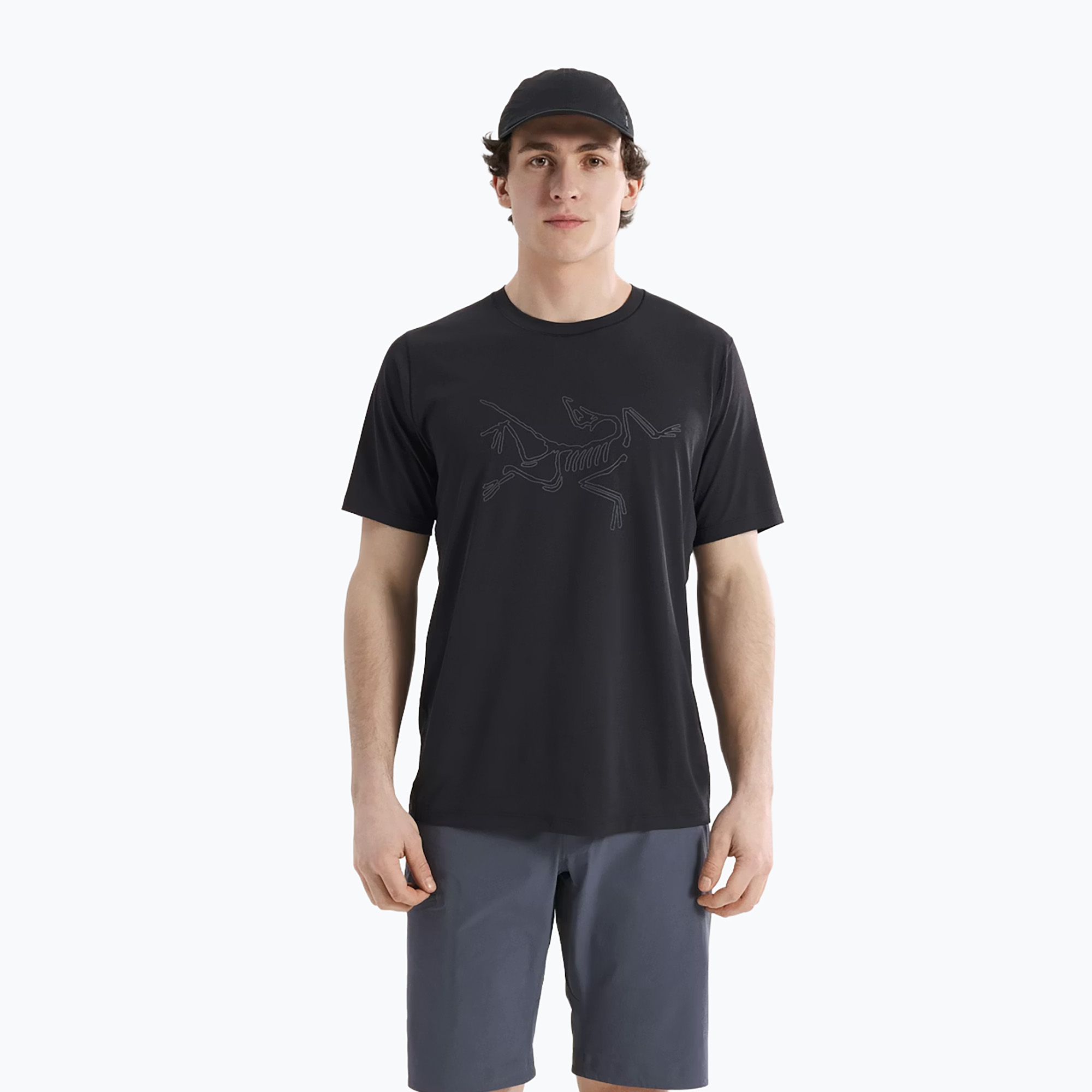 Koszulka męska Arcteryx Cormac Logo black 