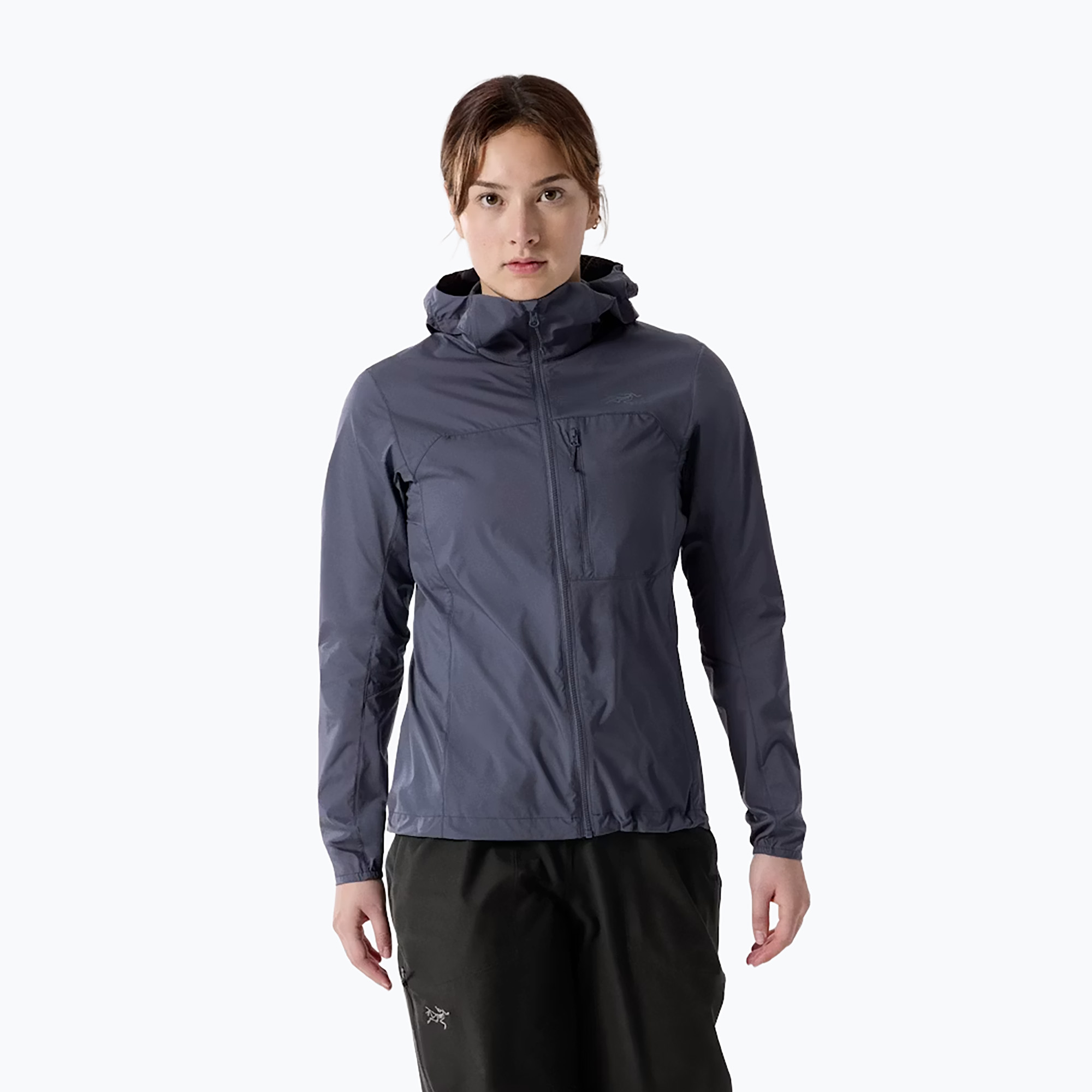 Дамско ветроустойчиво яке Arcteryx Squamish Hoody dark stratus