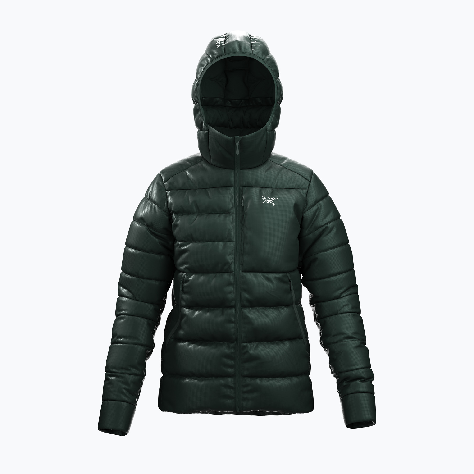 Дамско ватирано яке Arcteryx Cerium SV Hoody dark jade
