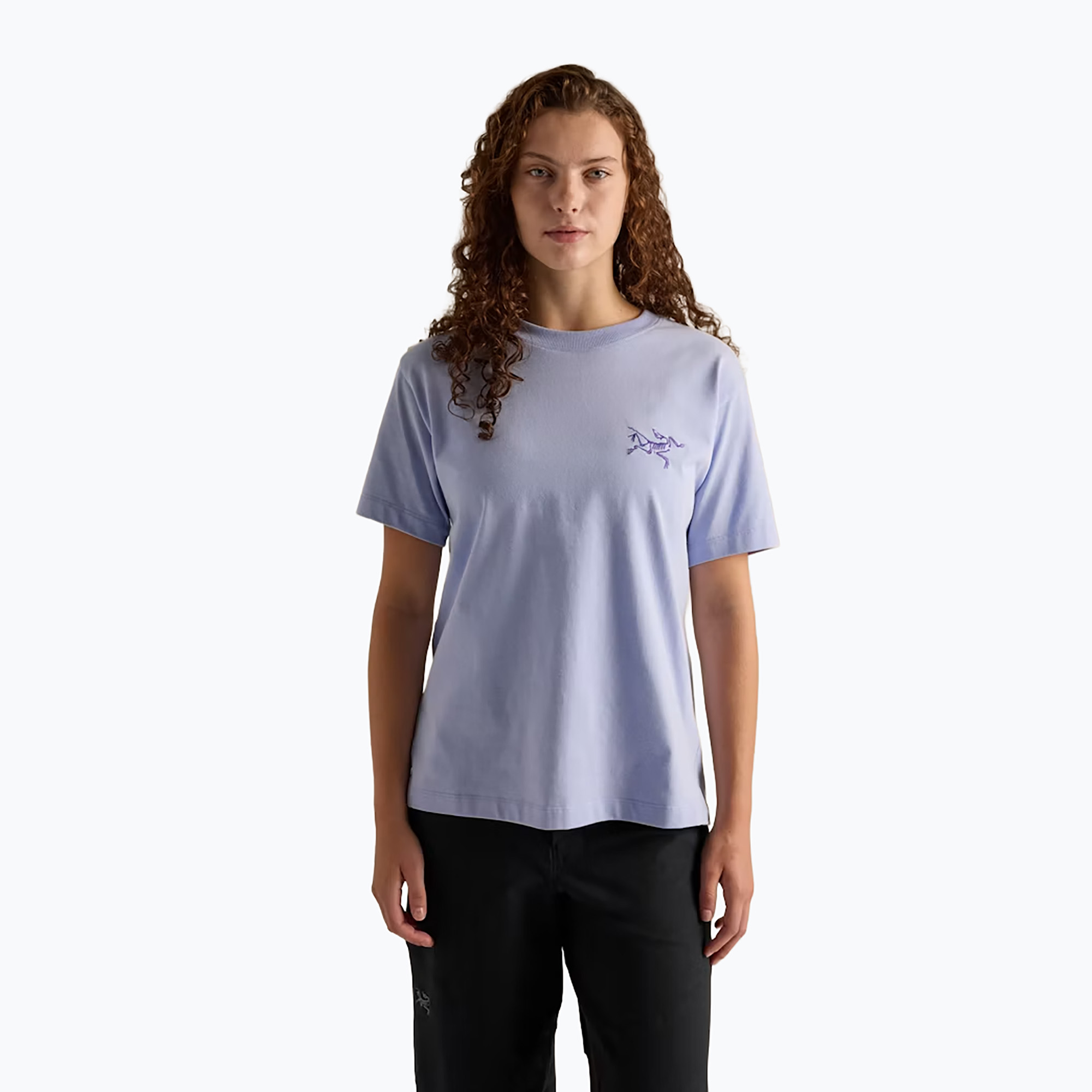 Дамска тениска Arcteryx Kragg Cotton Little Bird Crew kasumi