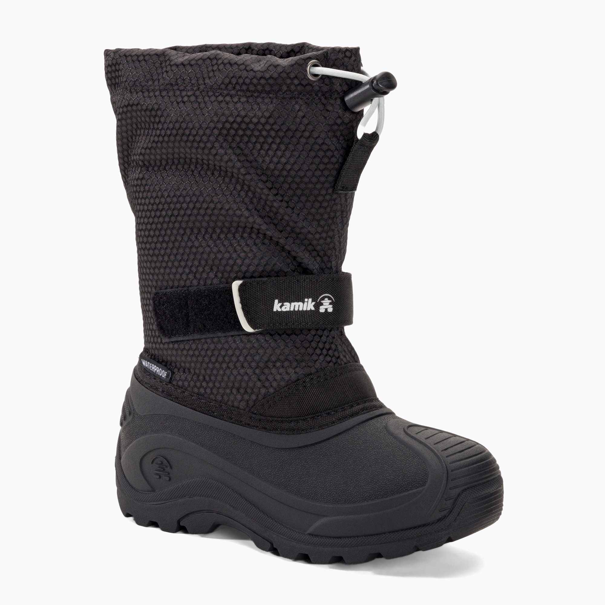 Śniegowce dziecięce Kamik Finley2 black/charcoal 