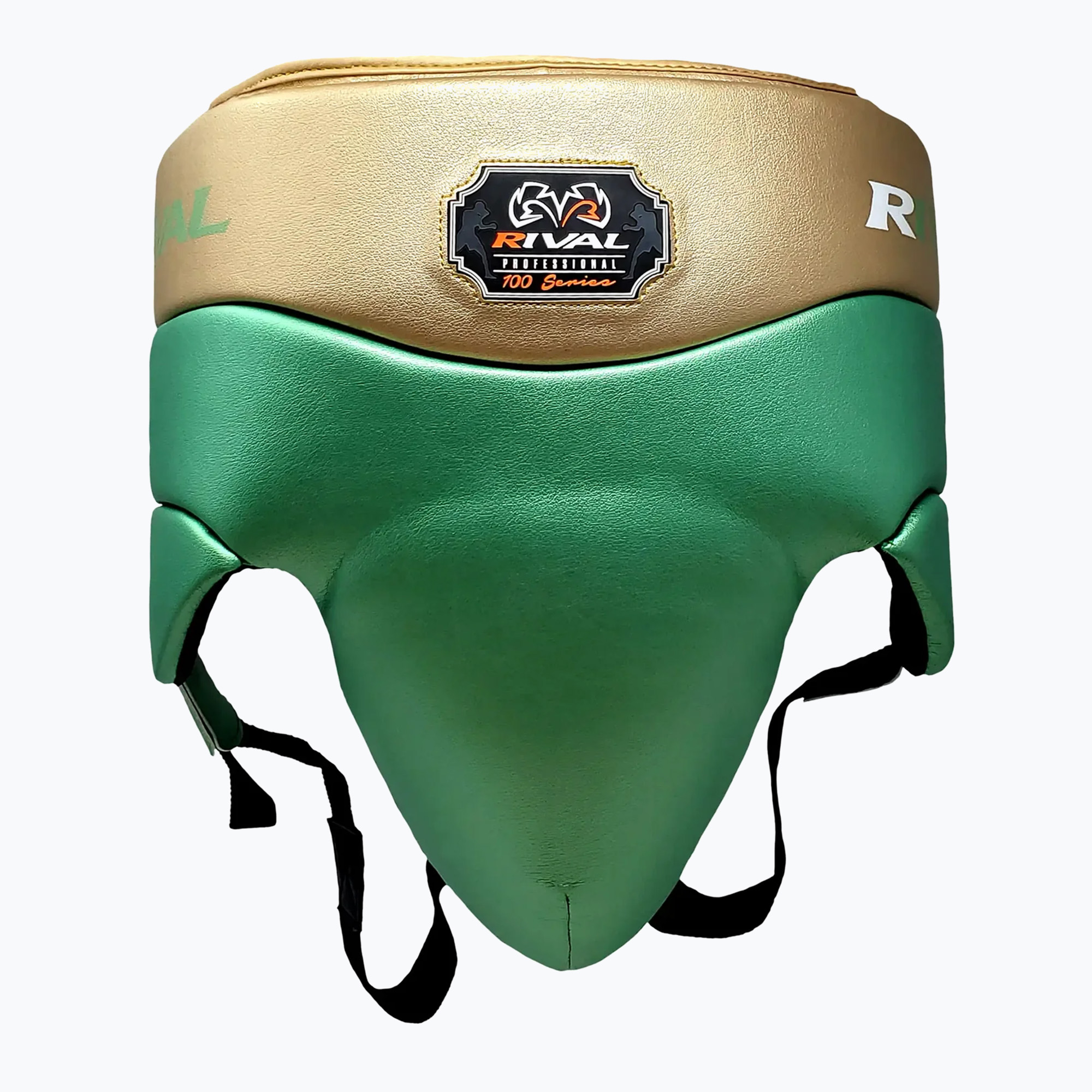 Ochraniacz krocza Rival RNFL100 Professional Protector green/gold 