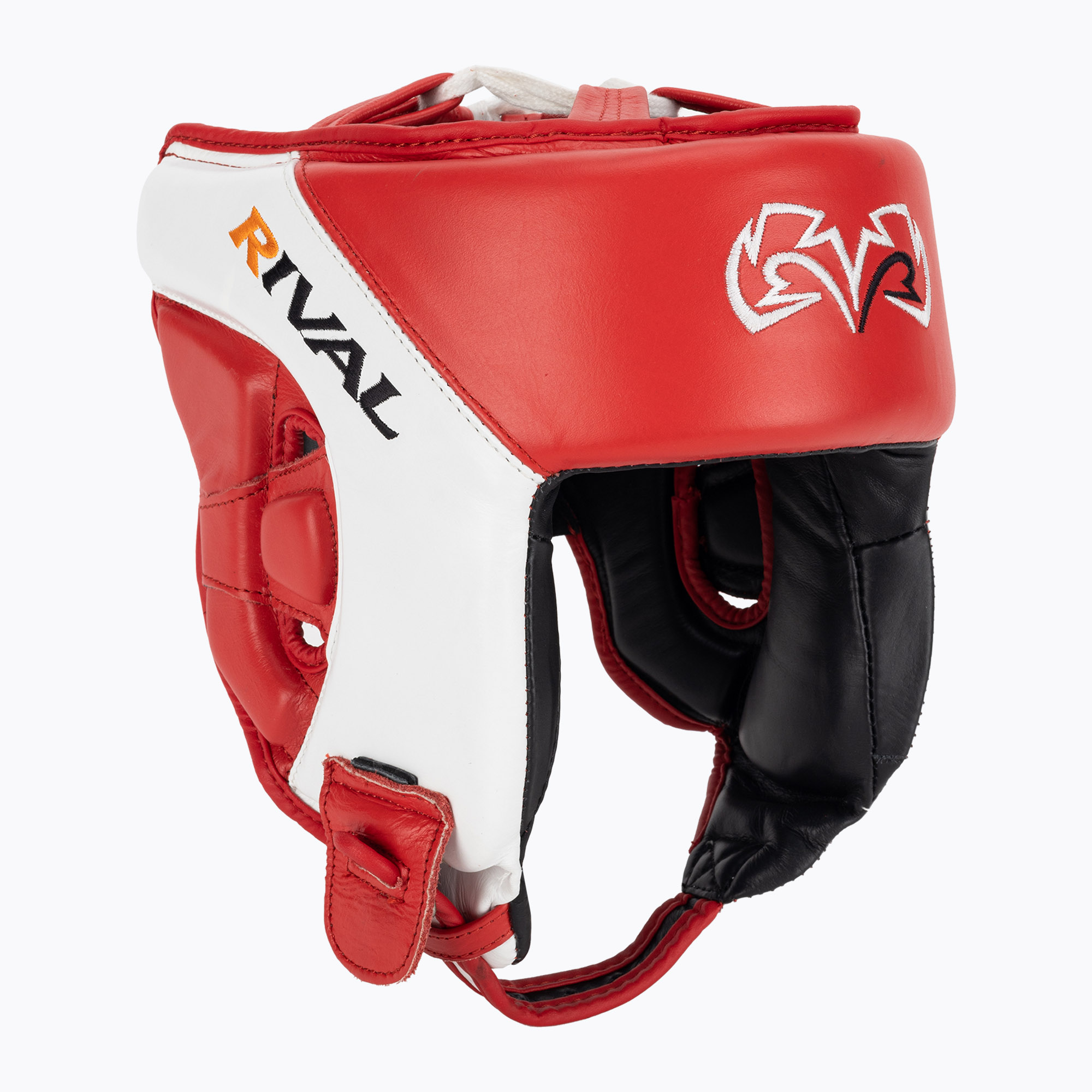 Kask bokserski Rival Amateur Competition Headgear red/white 