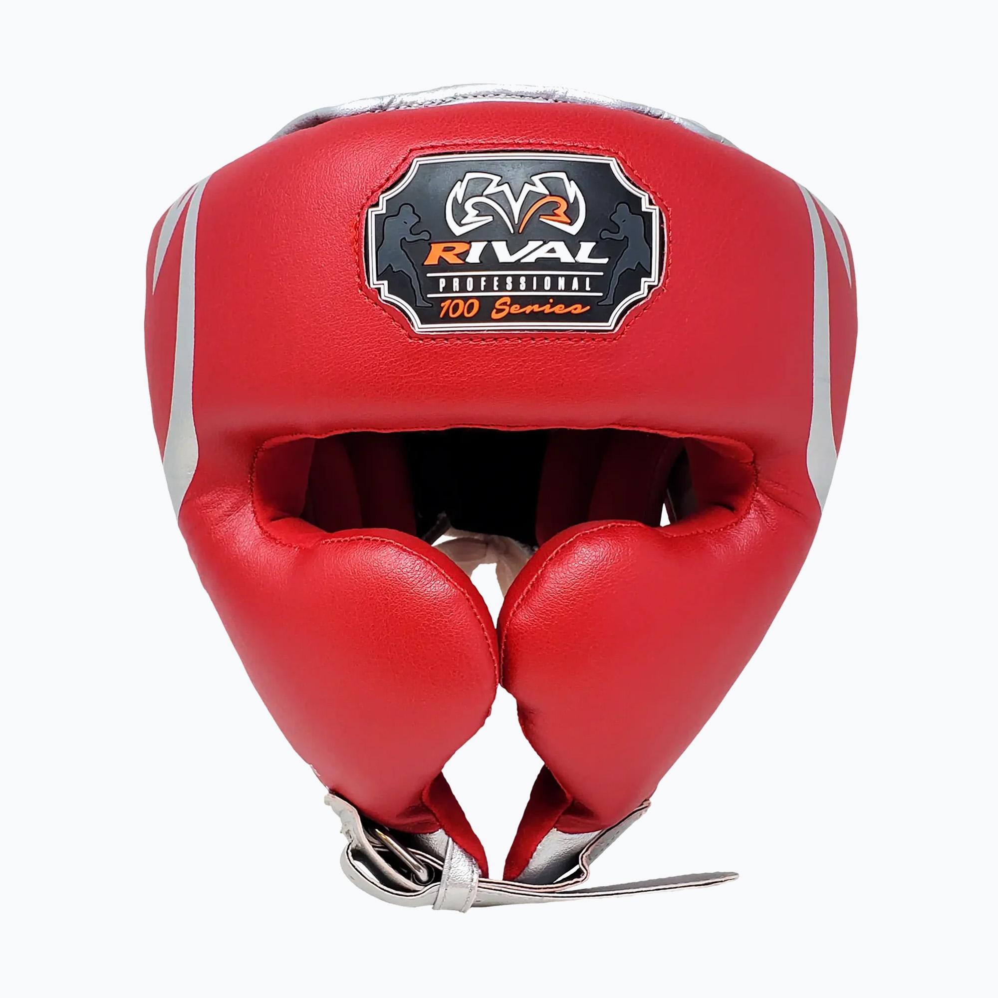 Kask bokserki Rival RHG100 Professional Headgear red/silver 
