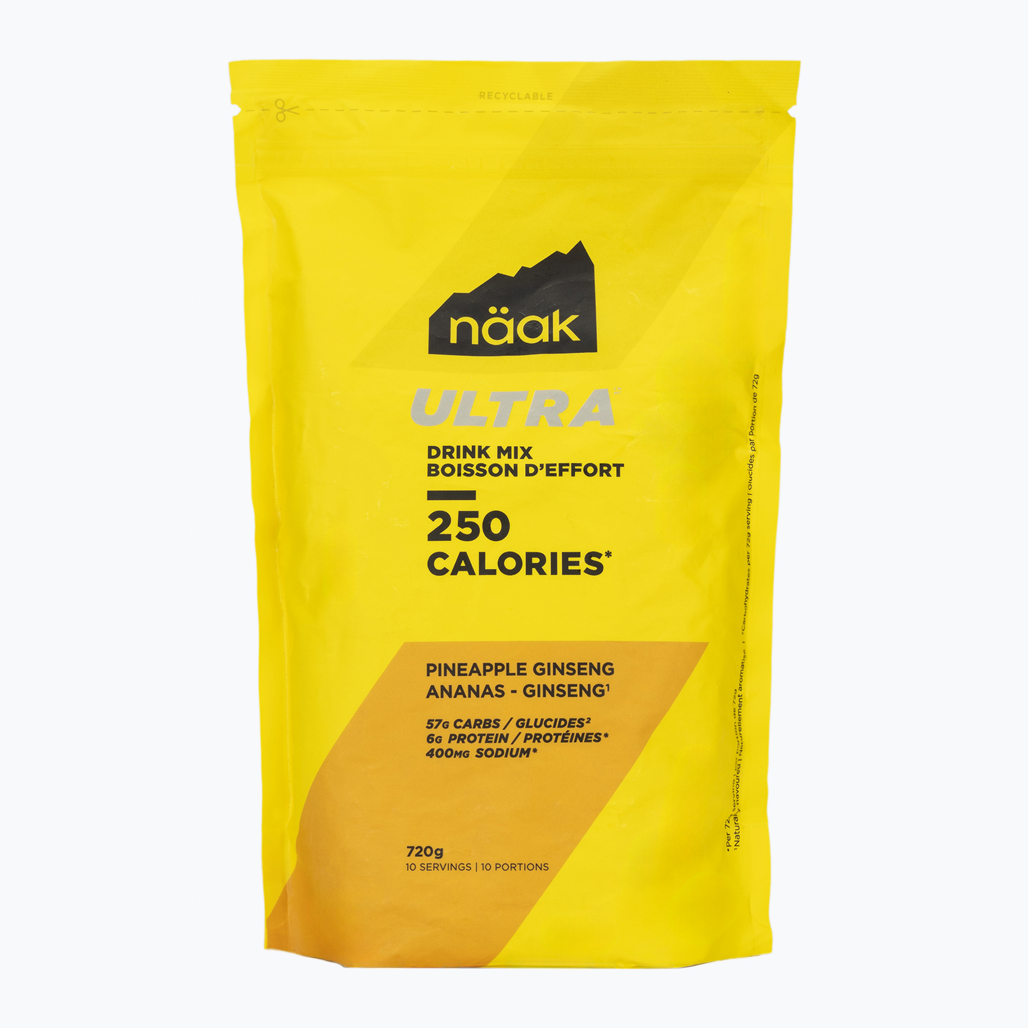 Energiaital Näak Ultra Drink Mix 720 g pineapple ginseng (Ultra Drink Mix UE-DM-PG-BG-01-E1)