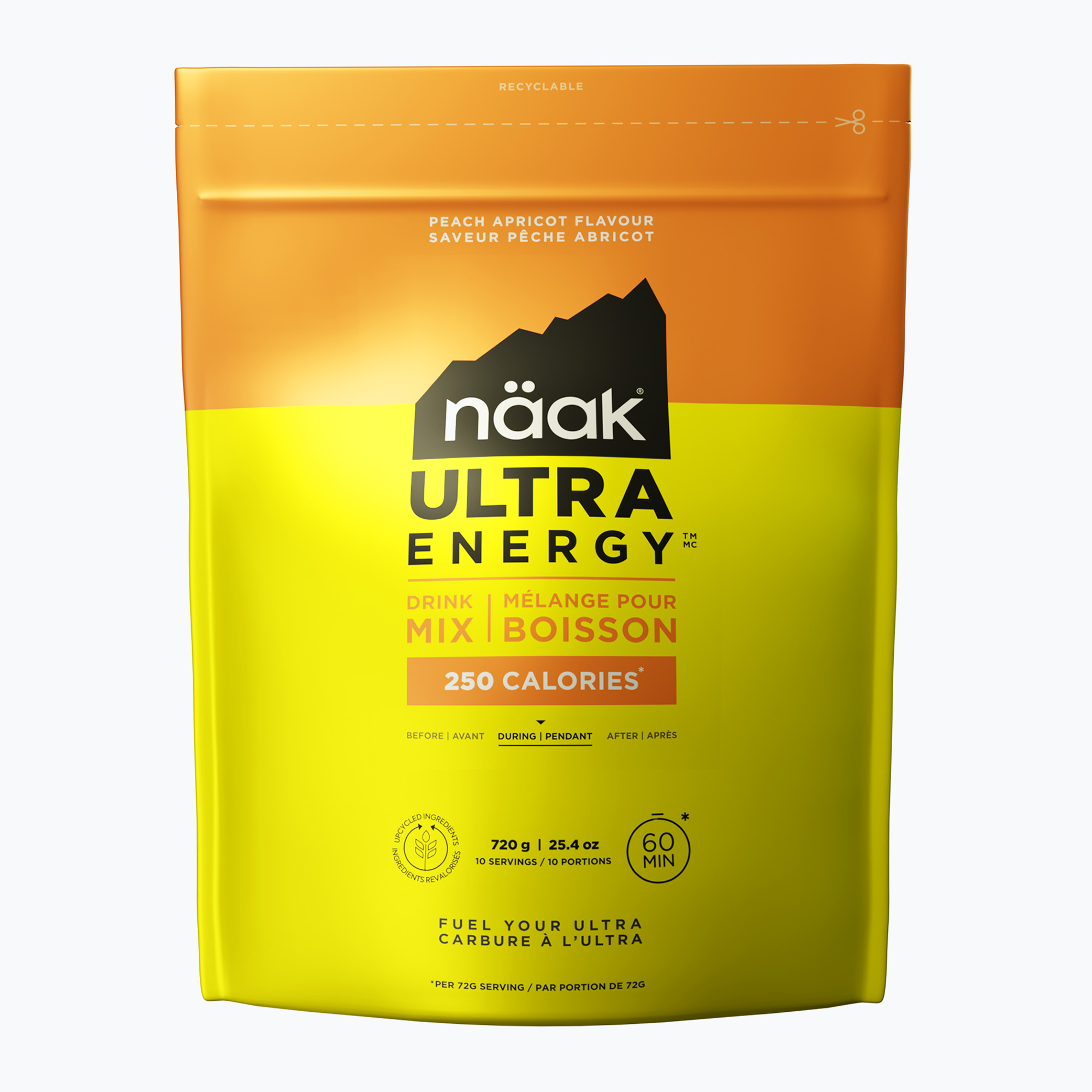 Näak Ultra Energy Drink Mix 720 g pesca albicocca (720 g) (Ultra Energy Drink Mix EDPA-1B-EU)