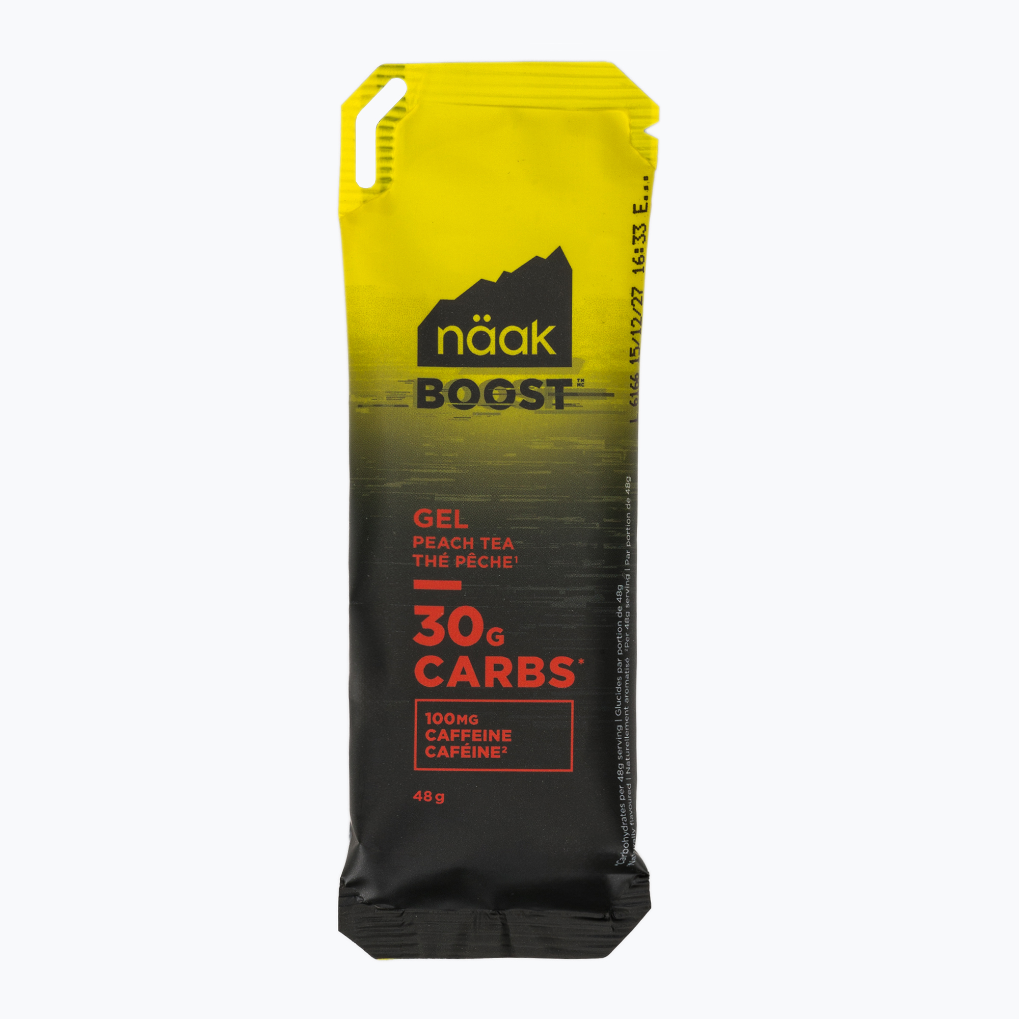 Energiazselé Näak Boost Energy 48 g peach tea (Boost Energy BE-GL-PT-BX-01-E1)