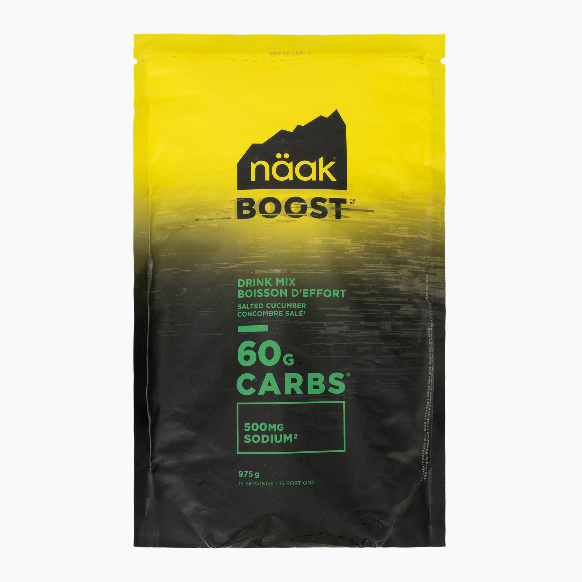 Energiaital Näak Boost Drink Mix 975 g salted cucumber (Boost Drink Mix BE-DM-CU-BG-01-E1)