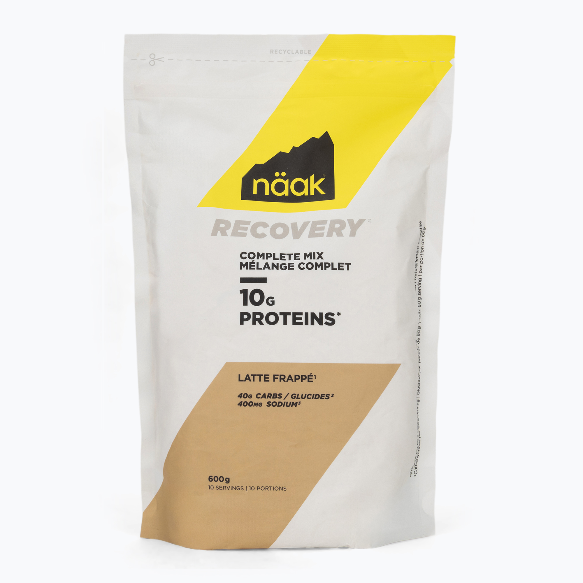 Regeneráló ital Näak Recovery Complete Mix latte frappe (Recovery Complete Mix UR-RM-LF-BG-01-E1)