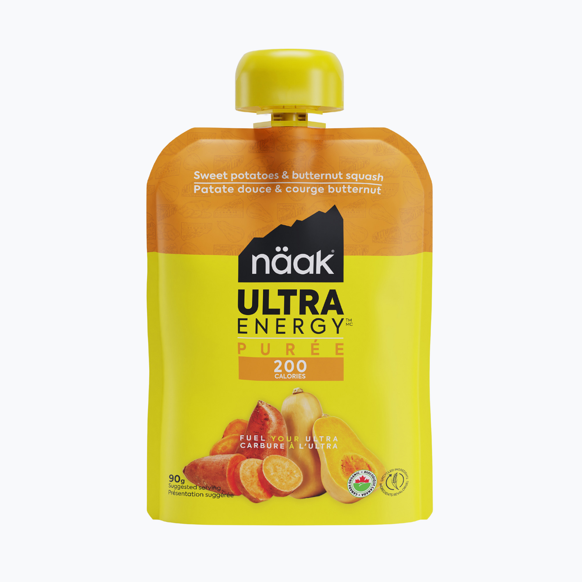 Näak Ultra Gel Energetico 90 g patate dolci ma zucca rossa (90G) (Ultra Energy EPSB-1B-EU)