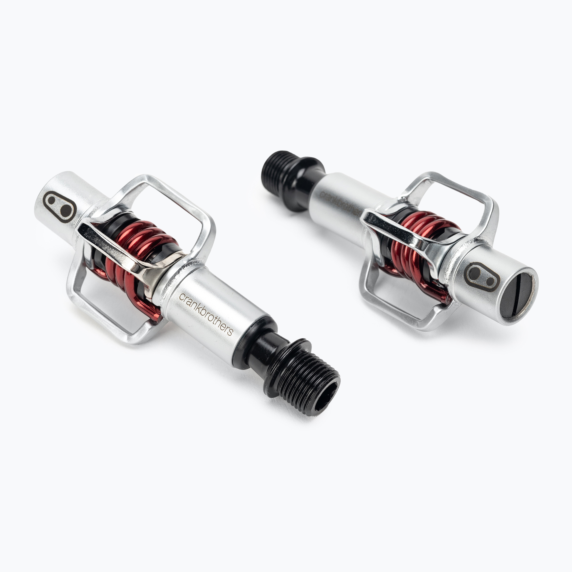 Велосипедни педали Crankbrothers Eggbeater 1 сребристо/червено CR-14792