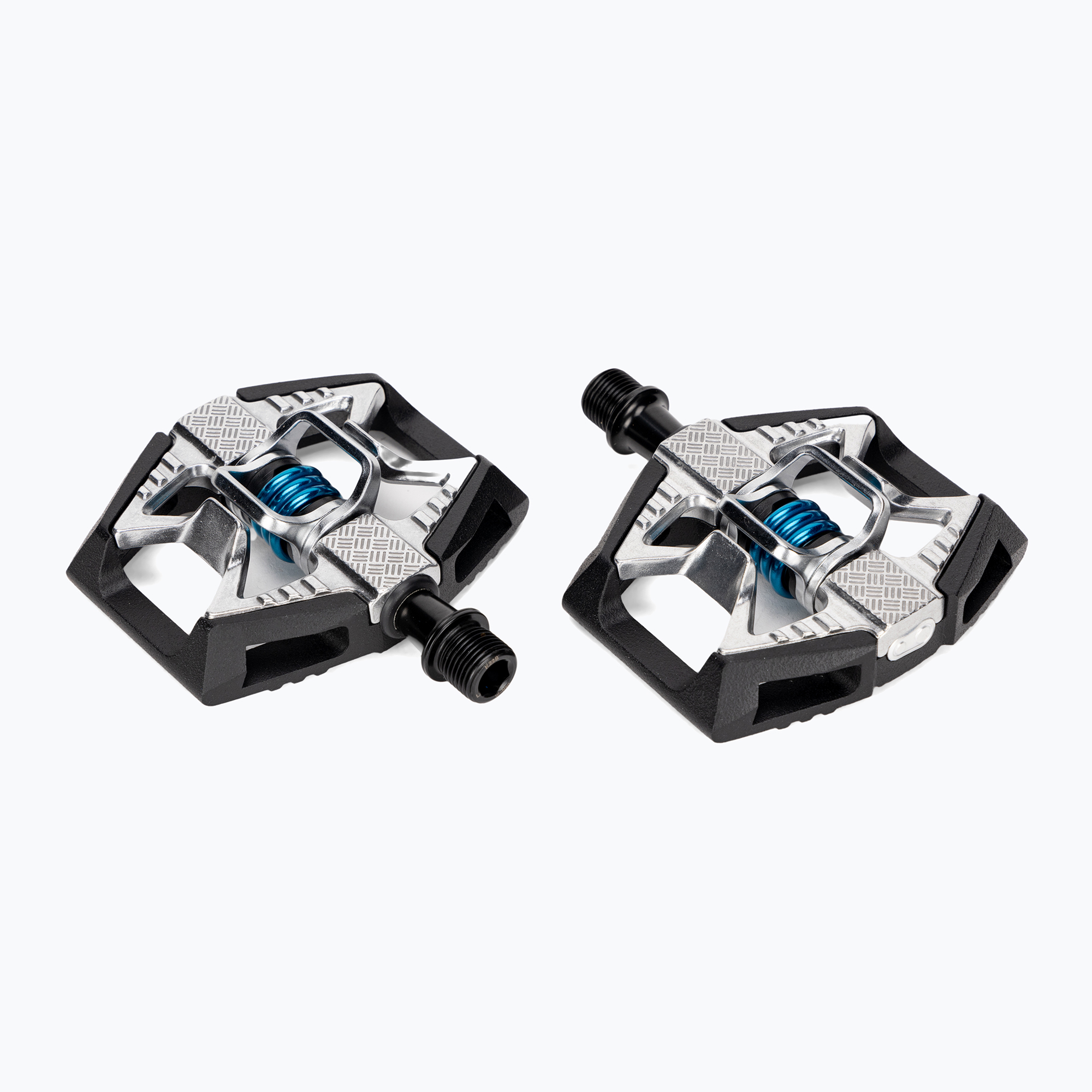 Велосипедни педали Crankbrothers Double Shot 2 black/silver/blue
