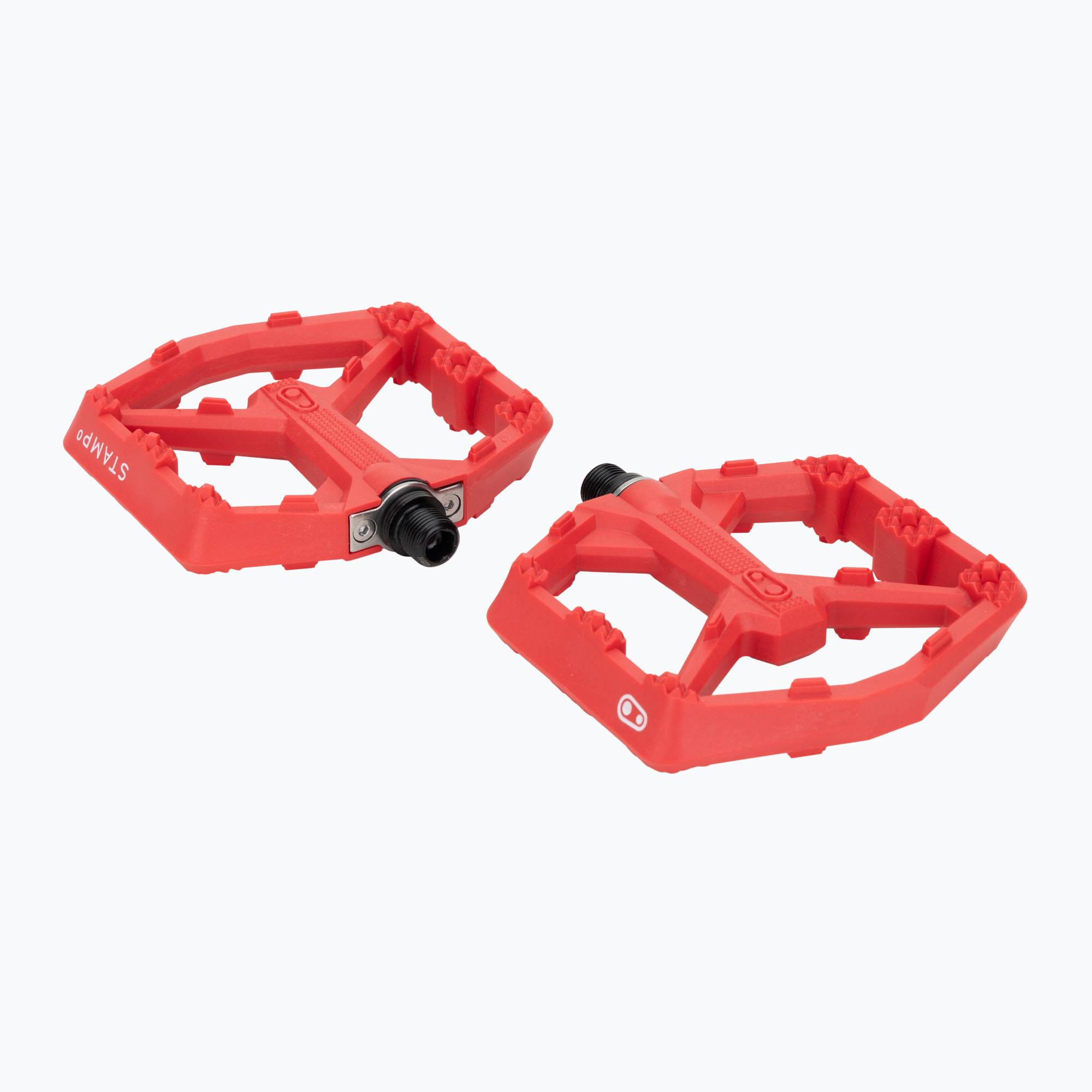 Pedale de bicicletă Crankbrothers Stamp 0 bright red