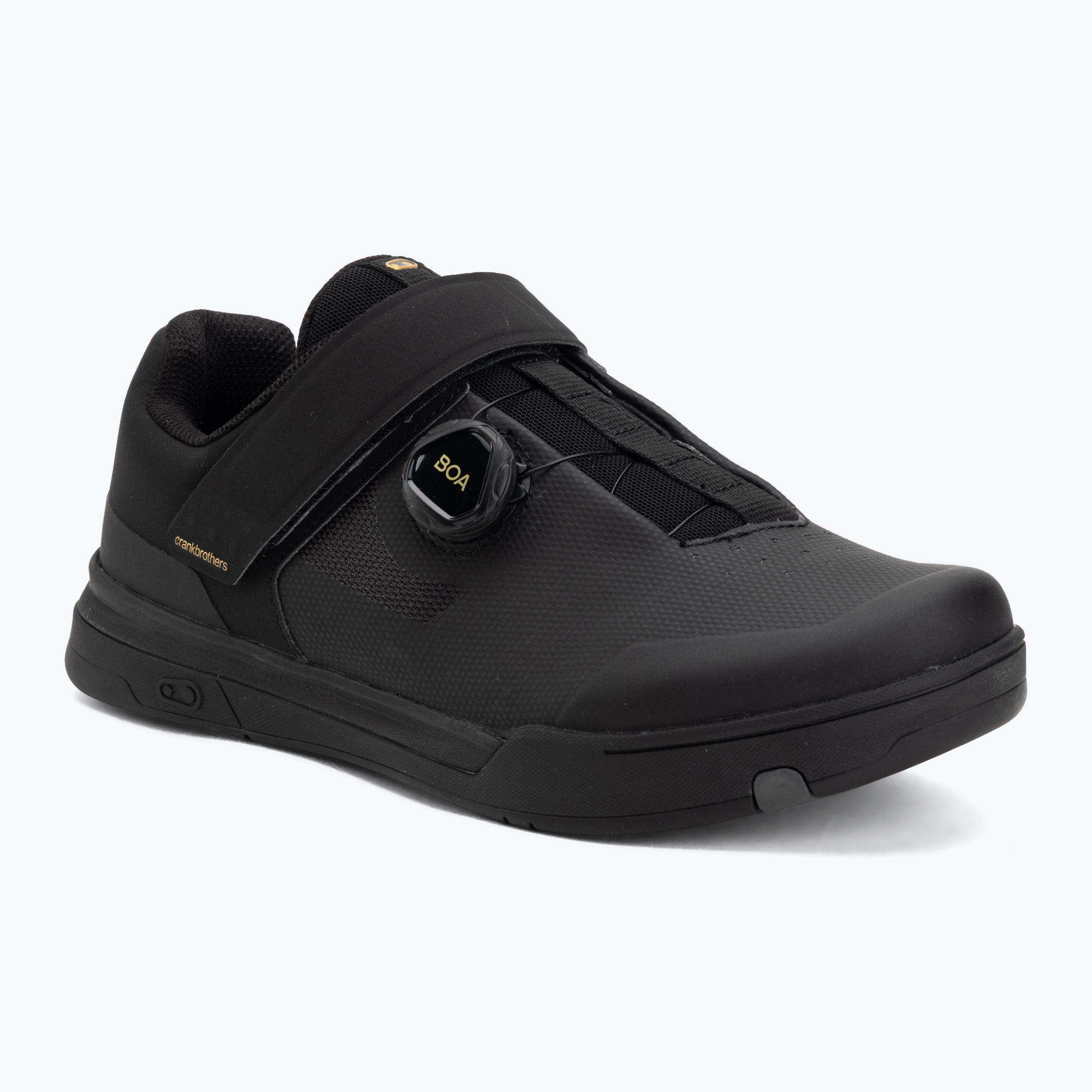 Încălțăminte de ciclism MTB Crankbrothers Mallet BOA black/gold/black outsole