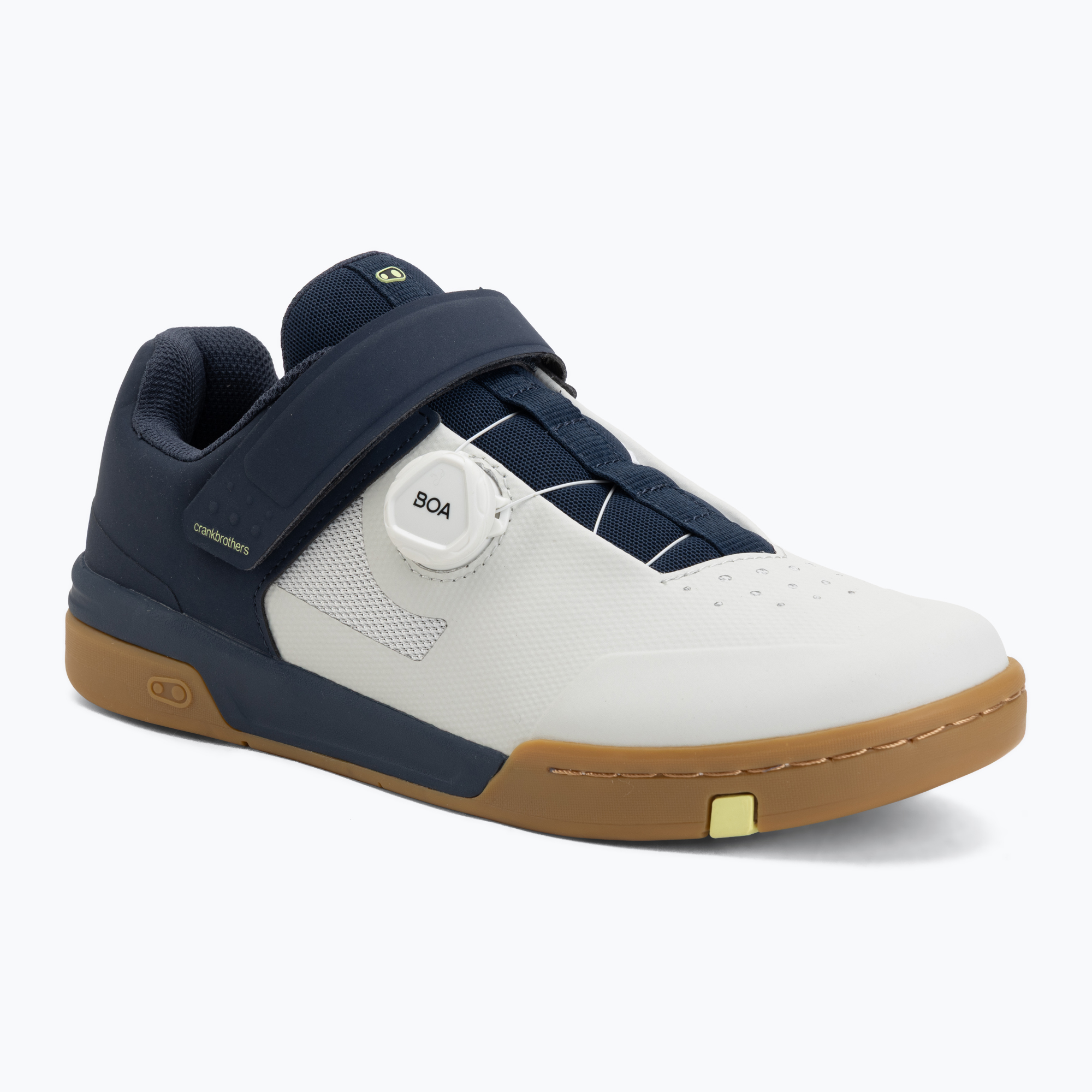 Încălțăminte ciclism pe platformă Crankbrothers Stamp Boa navy grey/gum outsole
