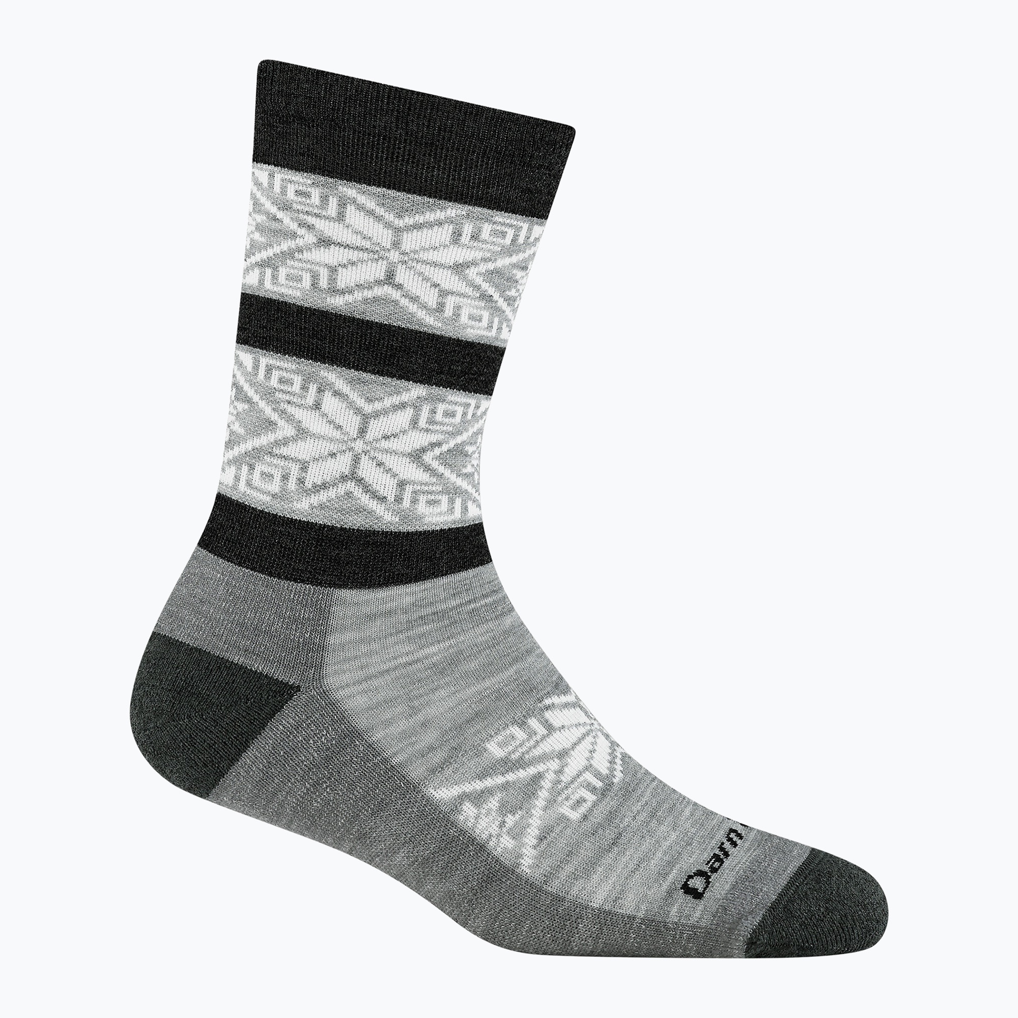 Дамски чорапи Darn Tough Elsa Crew Lightweight with Cushion silver