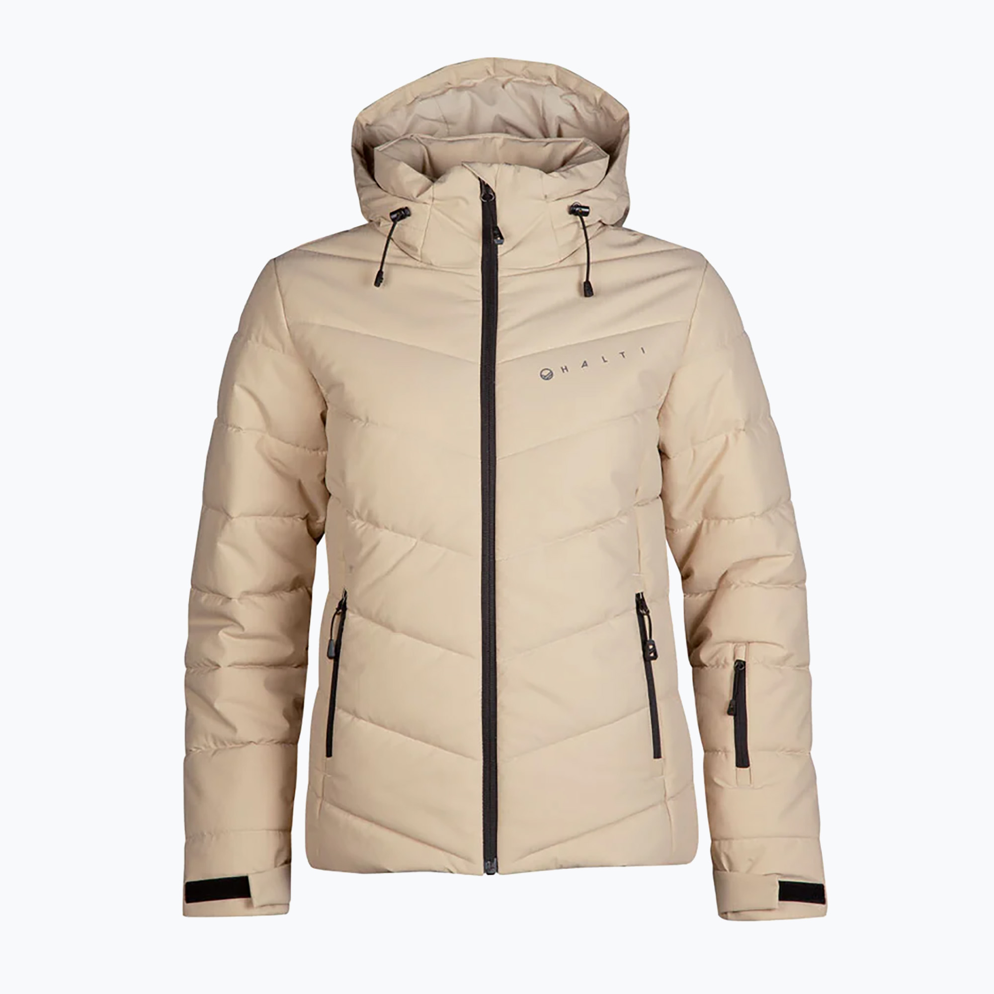 Skijacke Damen Halti Mellow fields of rye beige