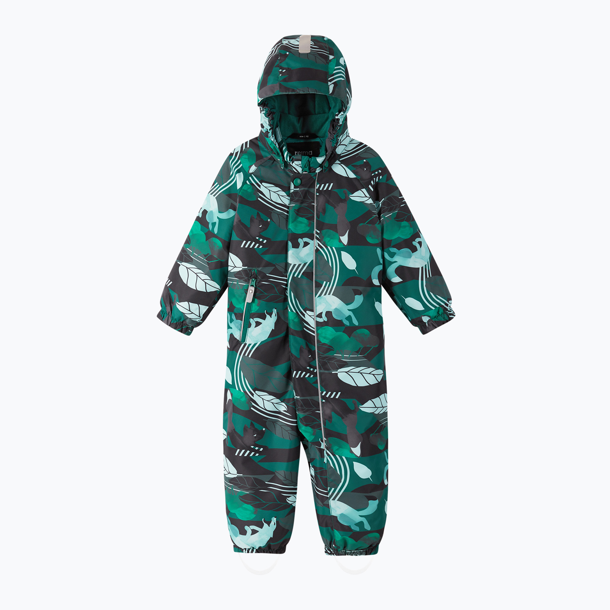 Costum pentru copii Reima Puhuri deeper green (Puhuri 5100116B-89A7)