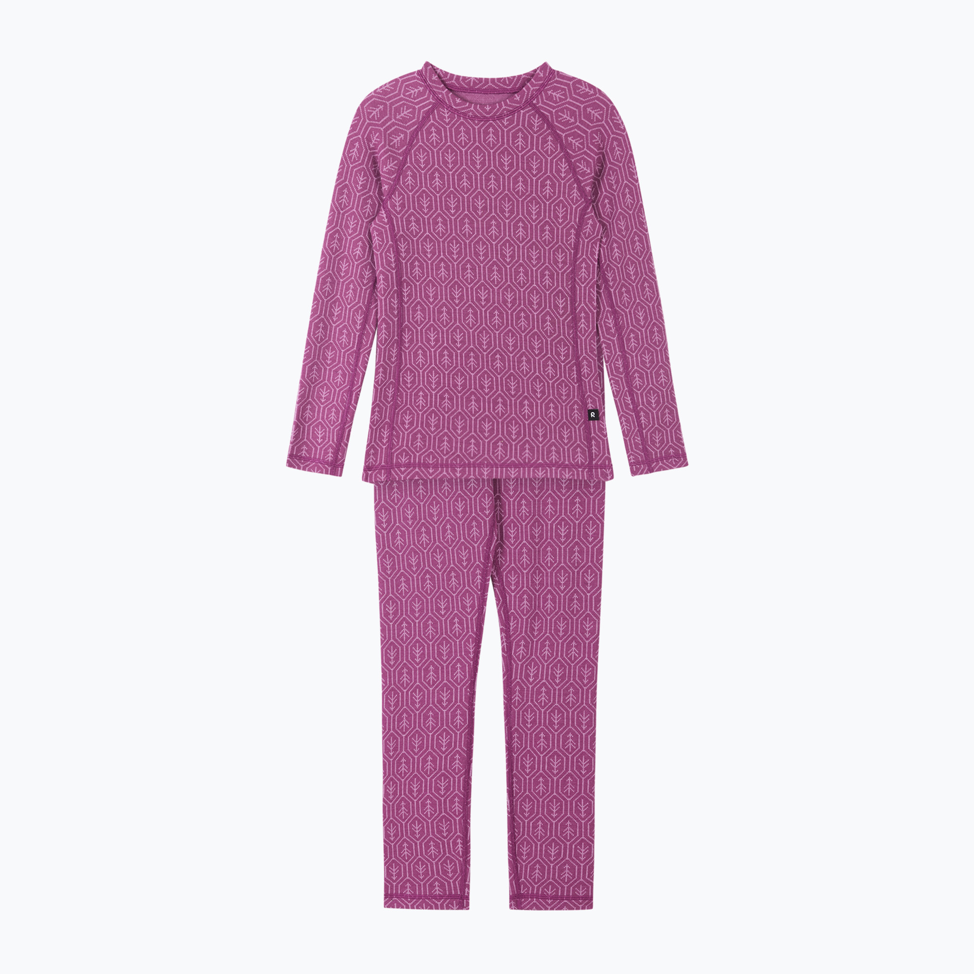 Komplet bielizny termoaktywnej dziecięcej Reima Taival red violet 