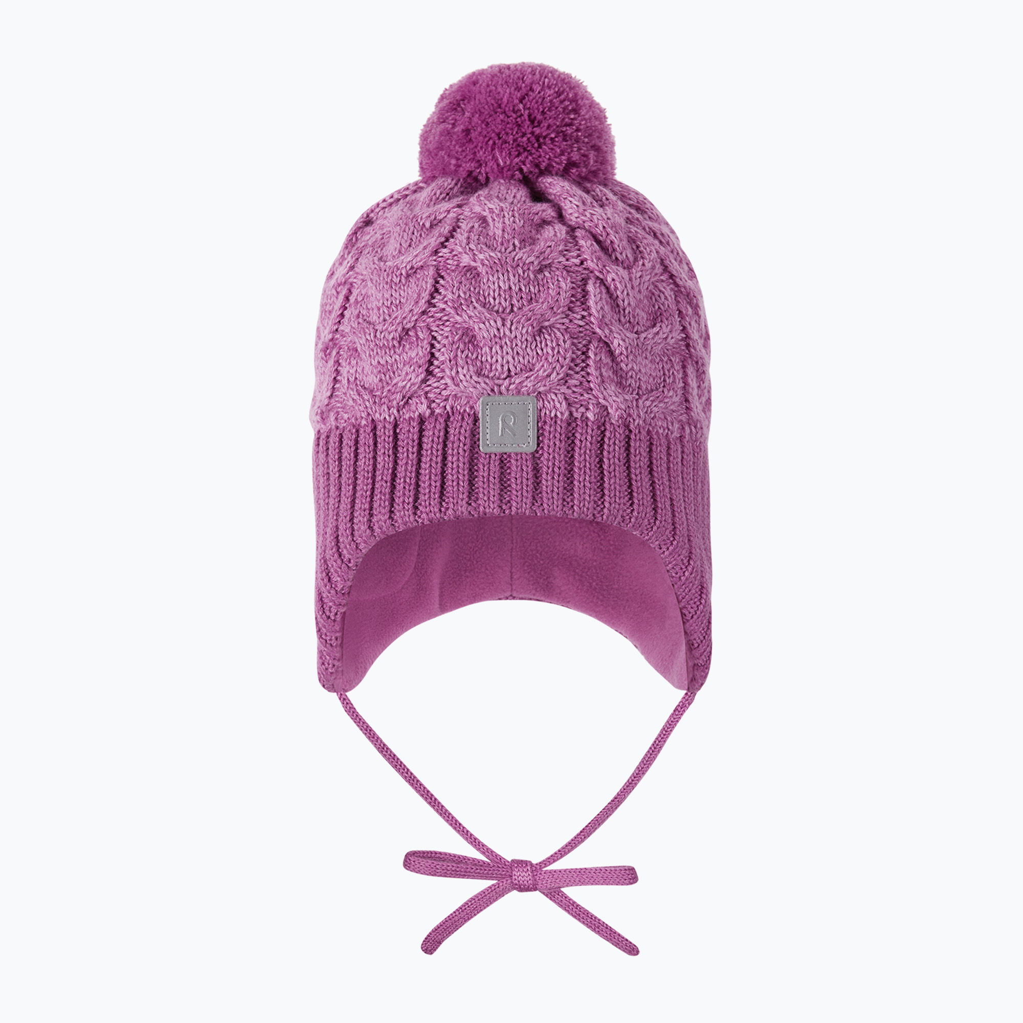 Czapka zimowa dziecięca Reima Paljakka red violet 