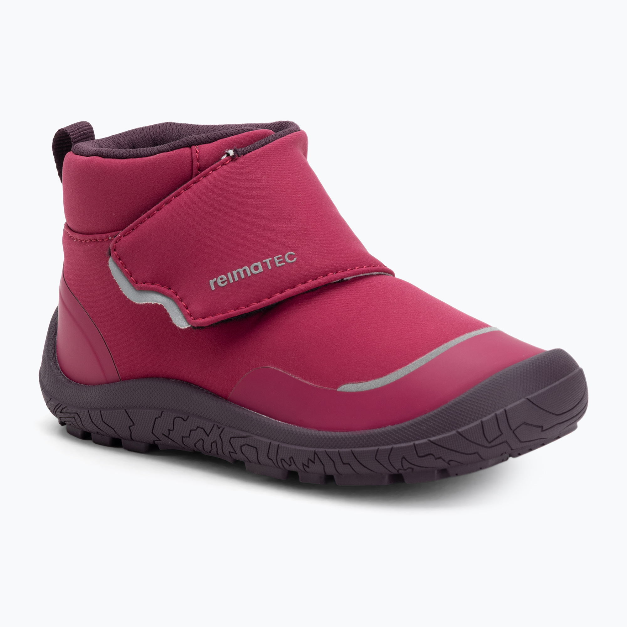 Buty barefoot dziecięce Reima Hyppii cool burgundy 