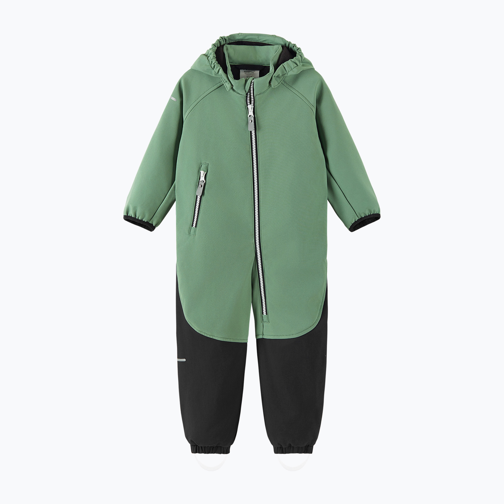 Kombinezon softshell dziecięcy Reima Mjosa green clay 