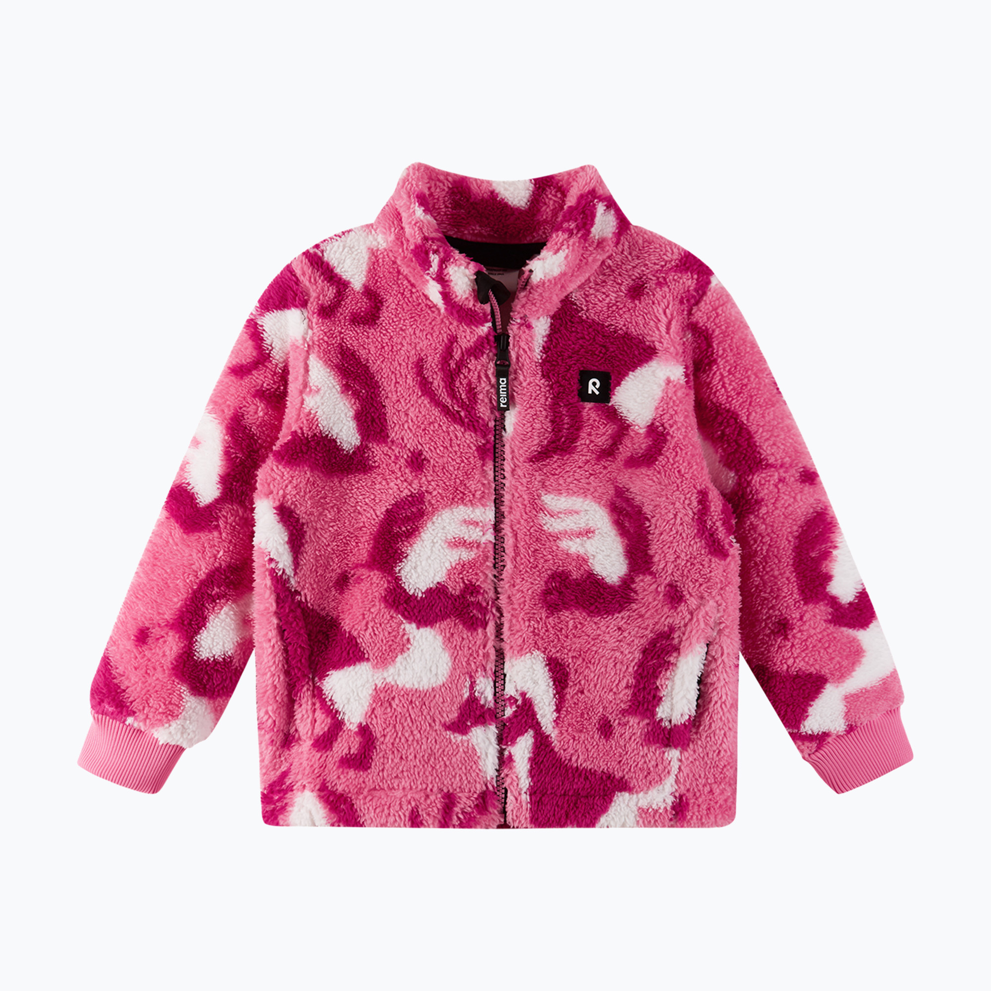 Bluza polarowa dziecięca Reima Turkkinen soft coral 