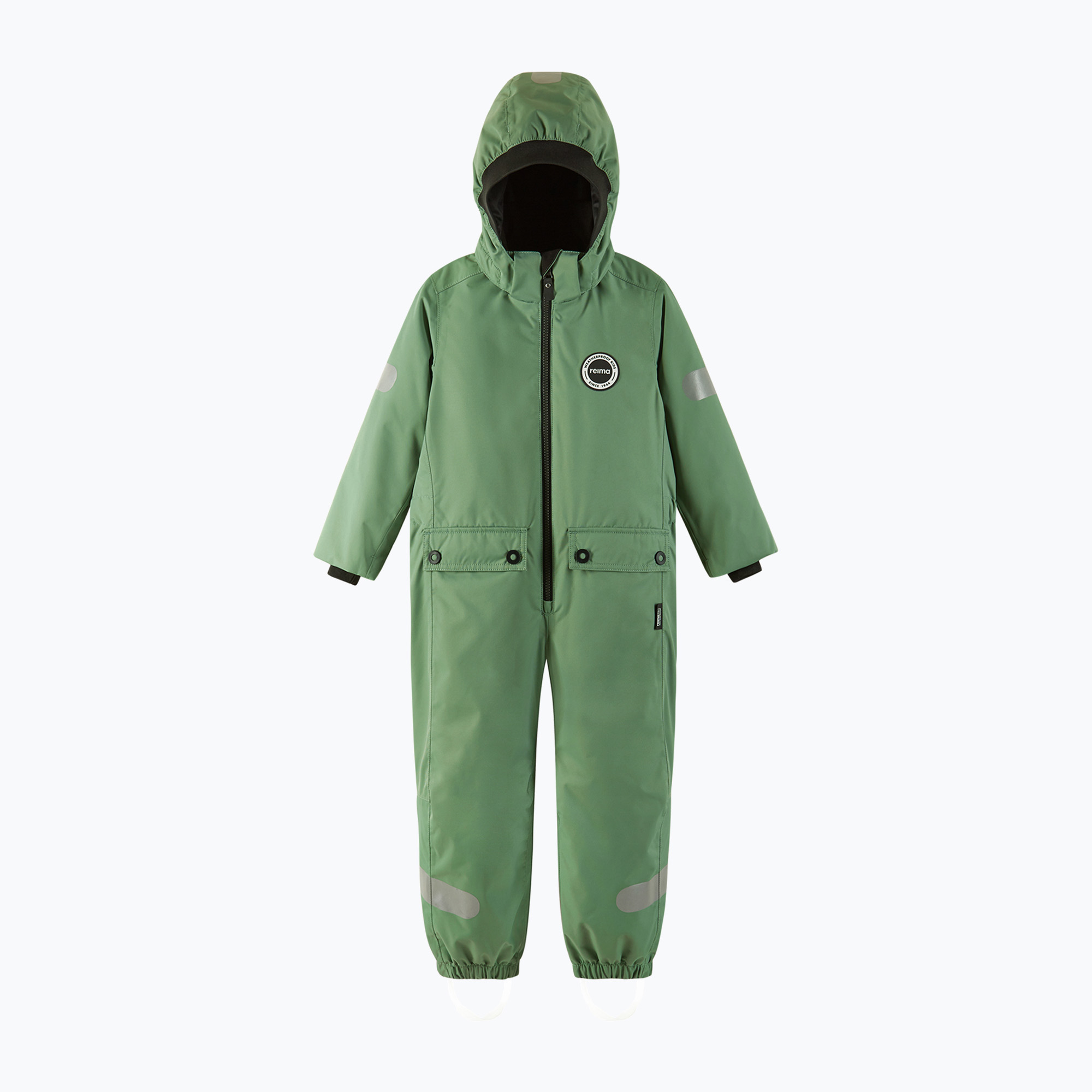 Kombinezon softshell dziecięcy Reima Sevetti green clay 