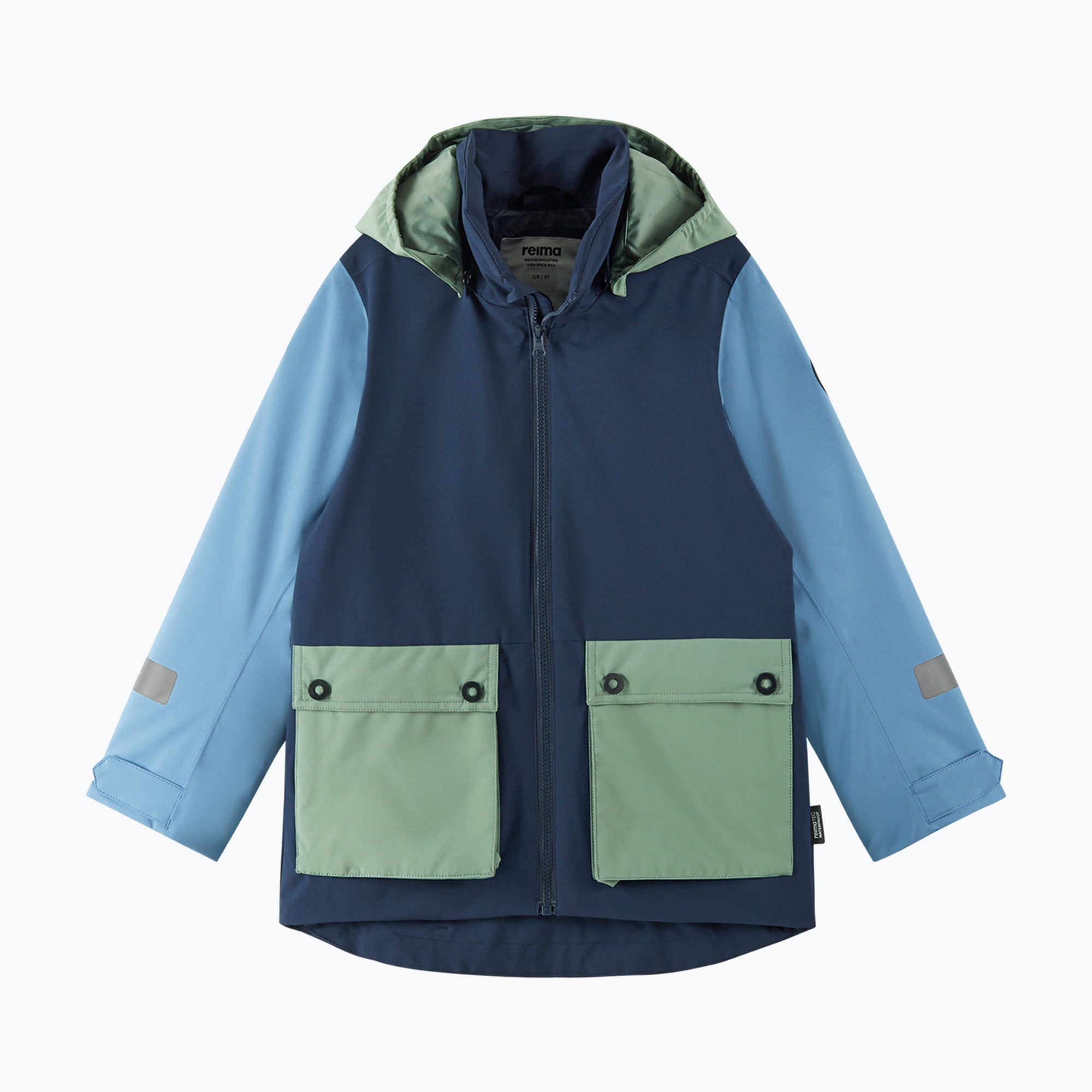 Kurtka softshell dziecięca Reima Sysma navy 