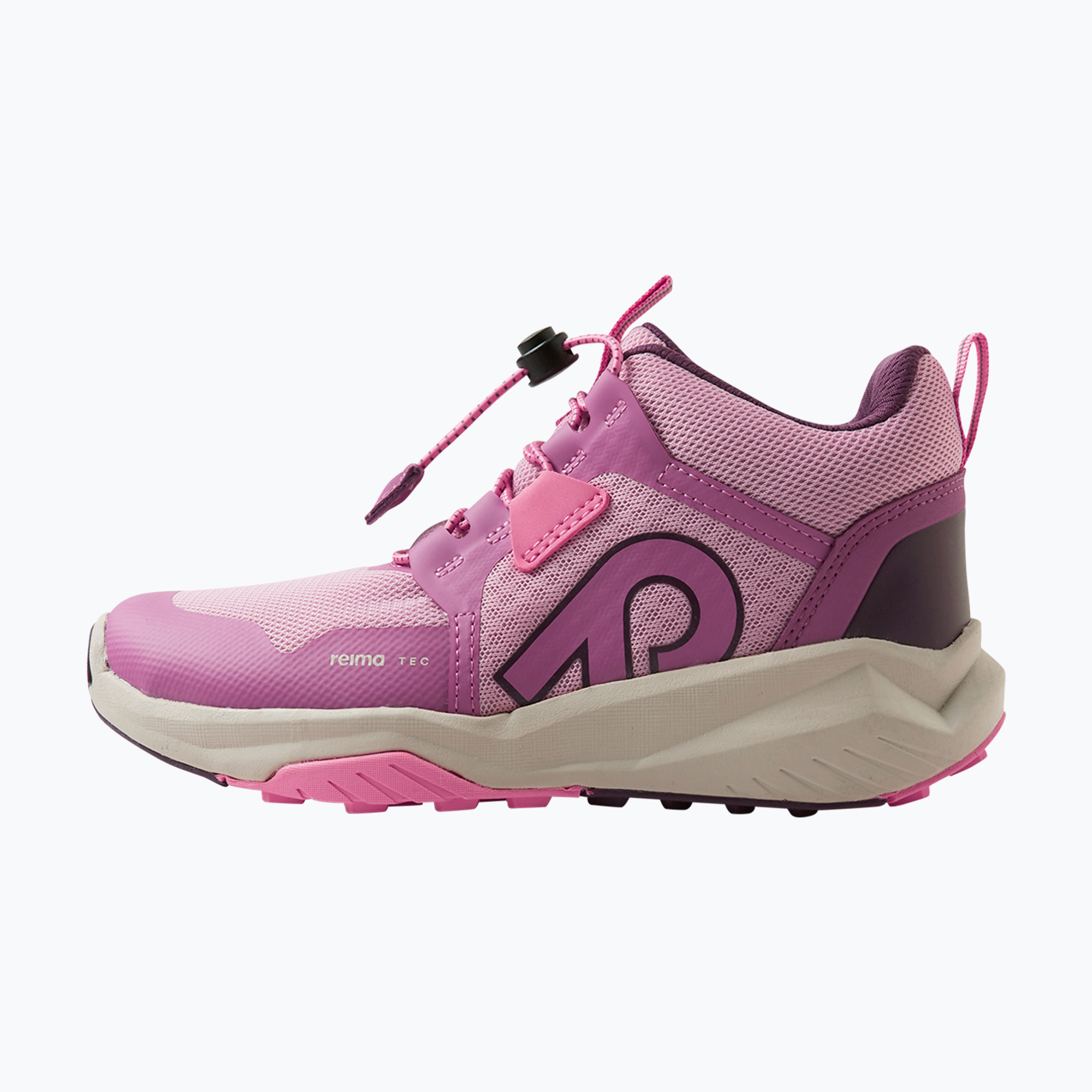Buty barefoot dziecięce Reima Kiritin grey pink 