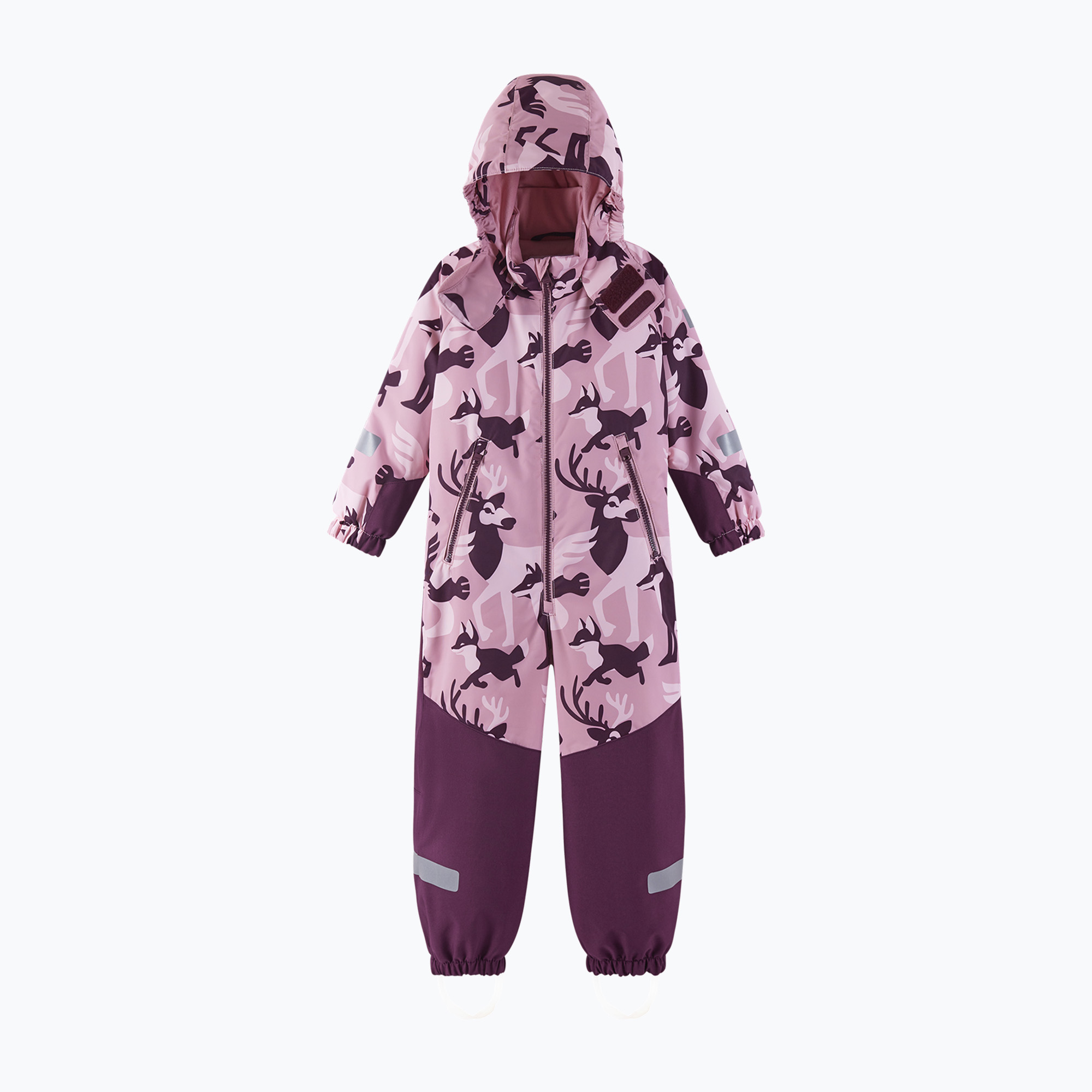 Kombinezon dziecięcy Reima Kurikka deeper grey pink 