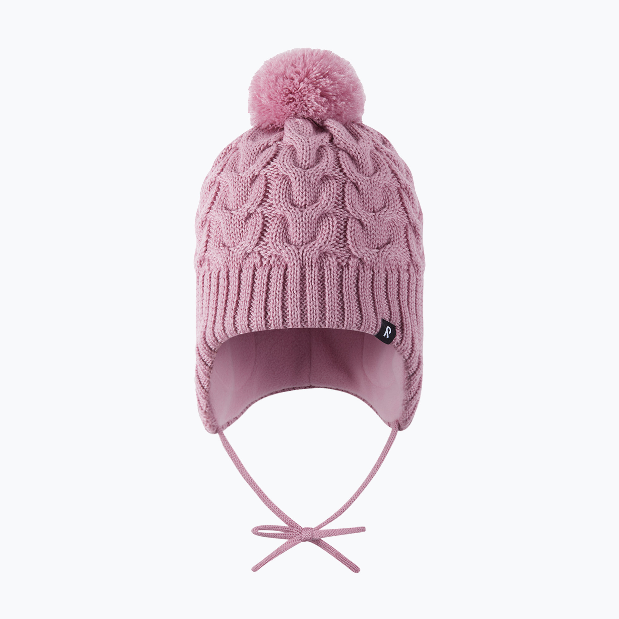 Czapka zimowa dziecięca Reima Paljakka grey pink 