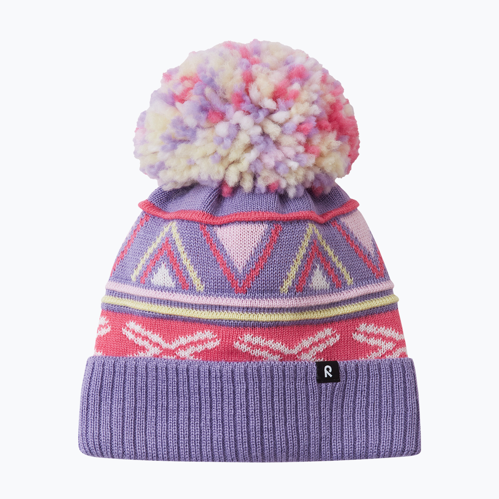 Czapka zimowa dziecięca Reima Kirjoen blooming lilac 