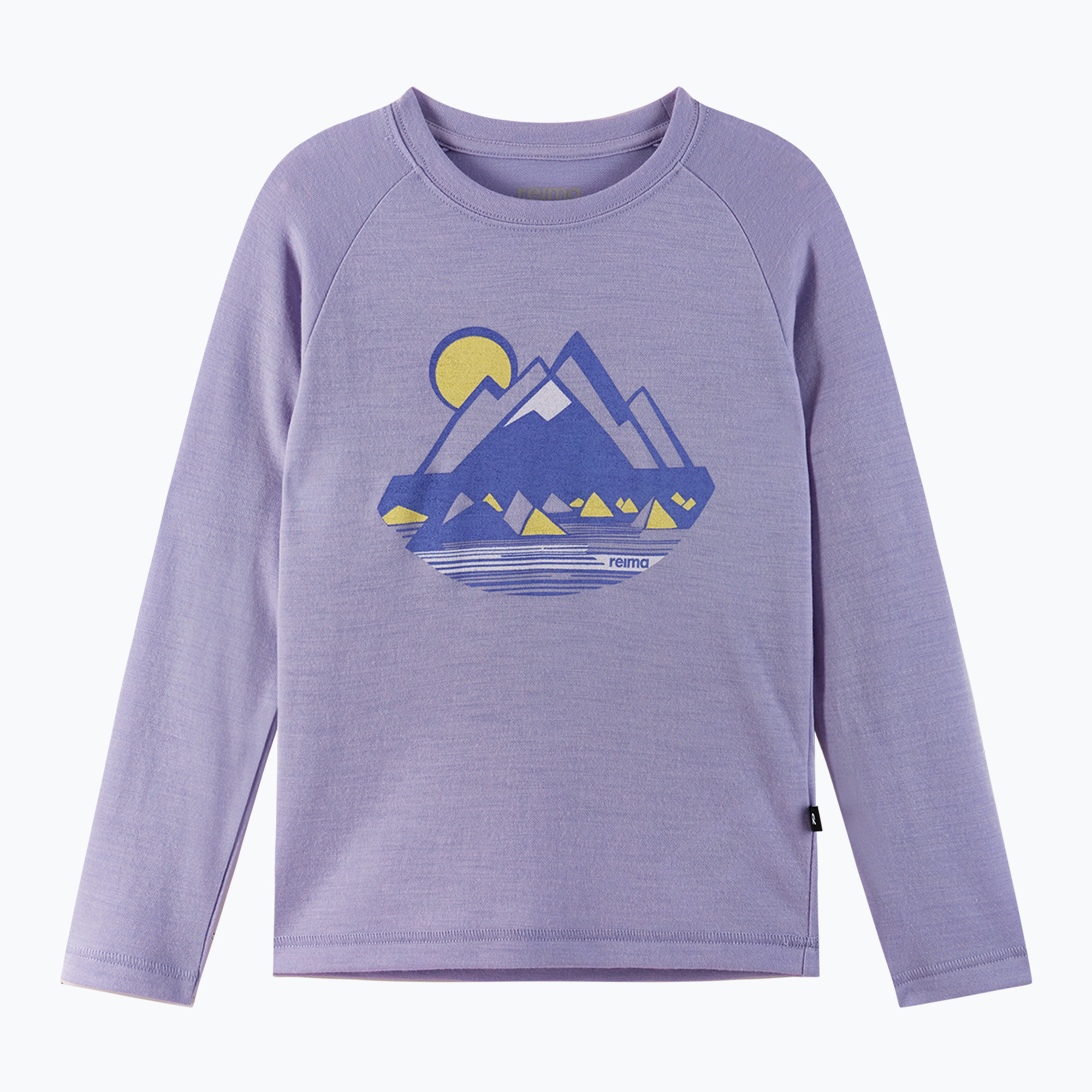 Longsleeve dziecięcy Reima Viisas blooming lilac 