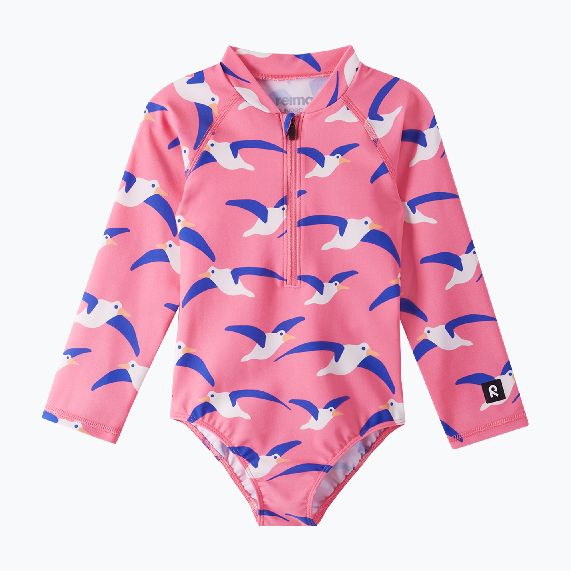 Detské jednodielne plavky Reima Pihlis soft coral