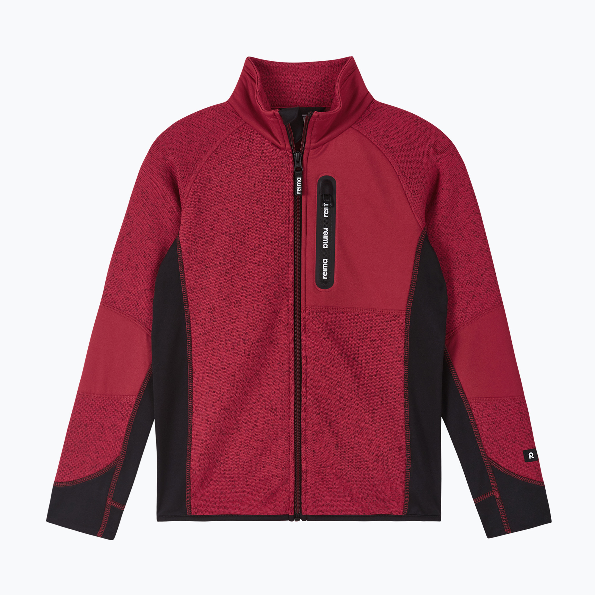 Детски поларен суитшърт Reima Liukuen cranberry