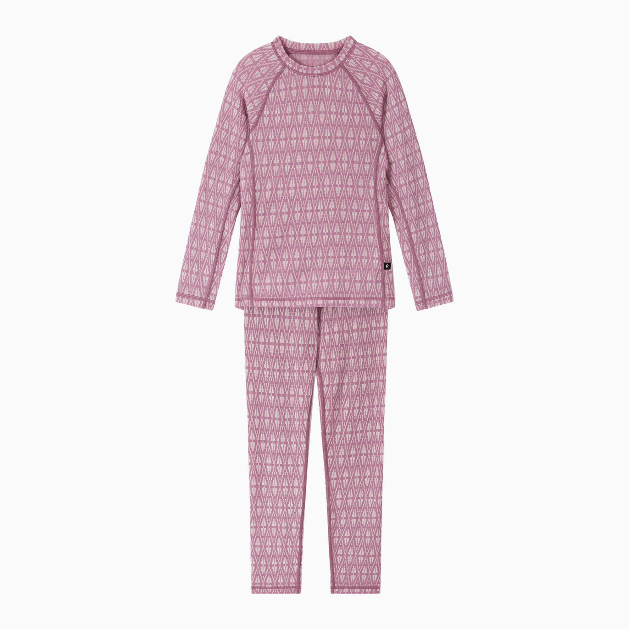 Set de lenjerie termoactivă pentru copii Reima Taival grey pink